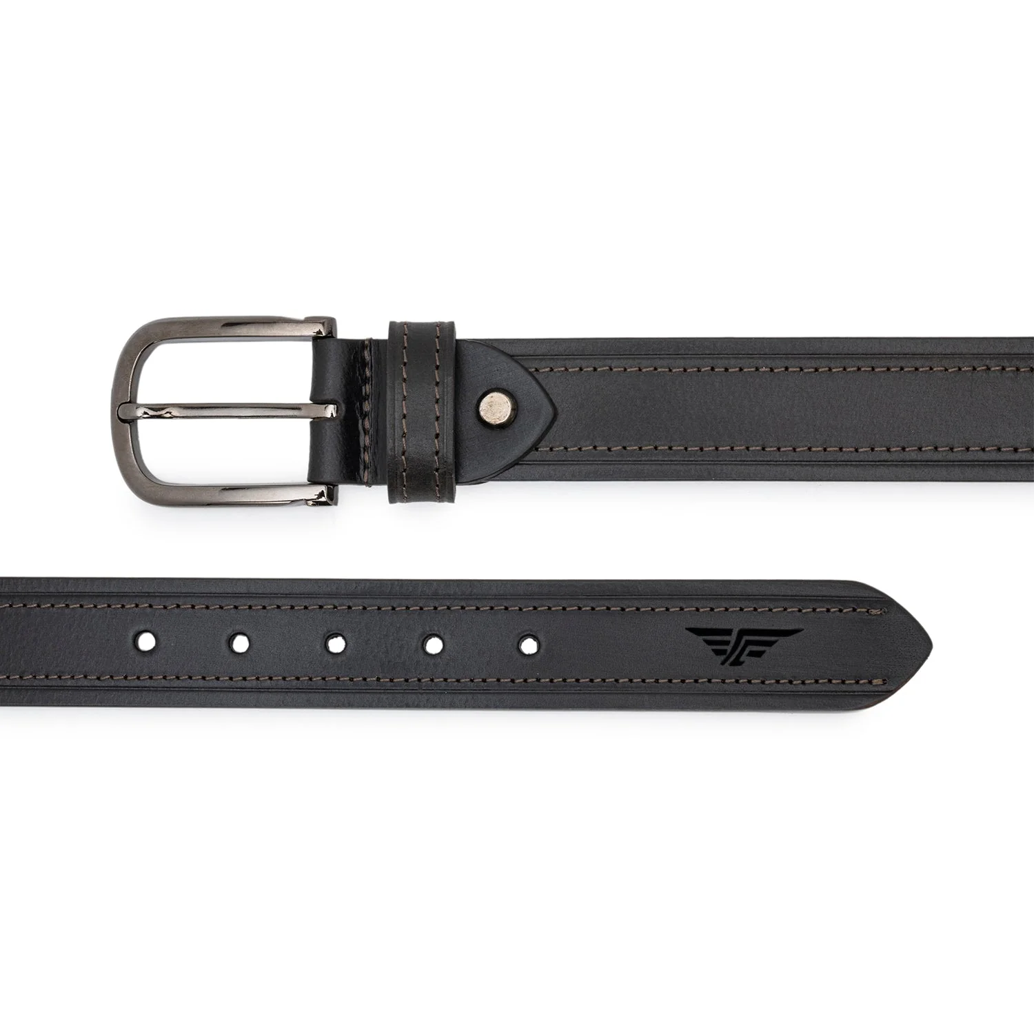 Solid Leather Belt For Men | Classic and Durable - Image 4