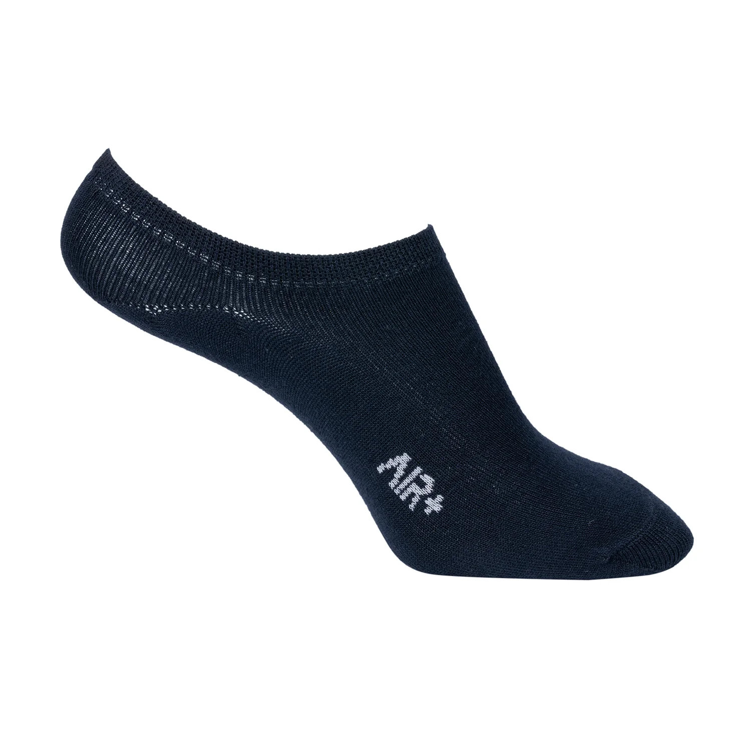 Solid No Show Socks for Men Pack of 3 Pairs - Image 4