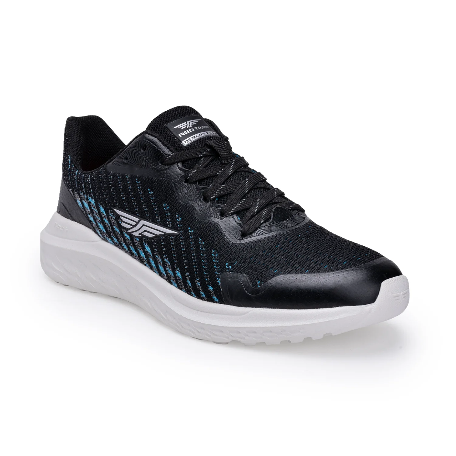 Sports Shoes for Men in Black and Blue | Athleisure Shoes - Image 6