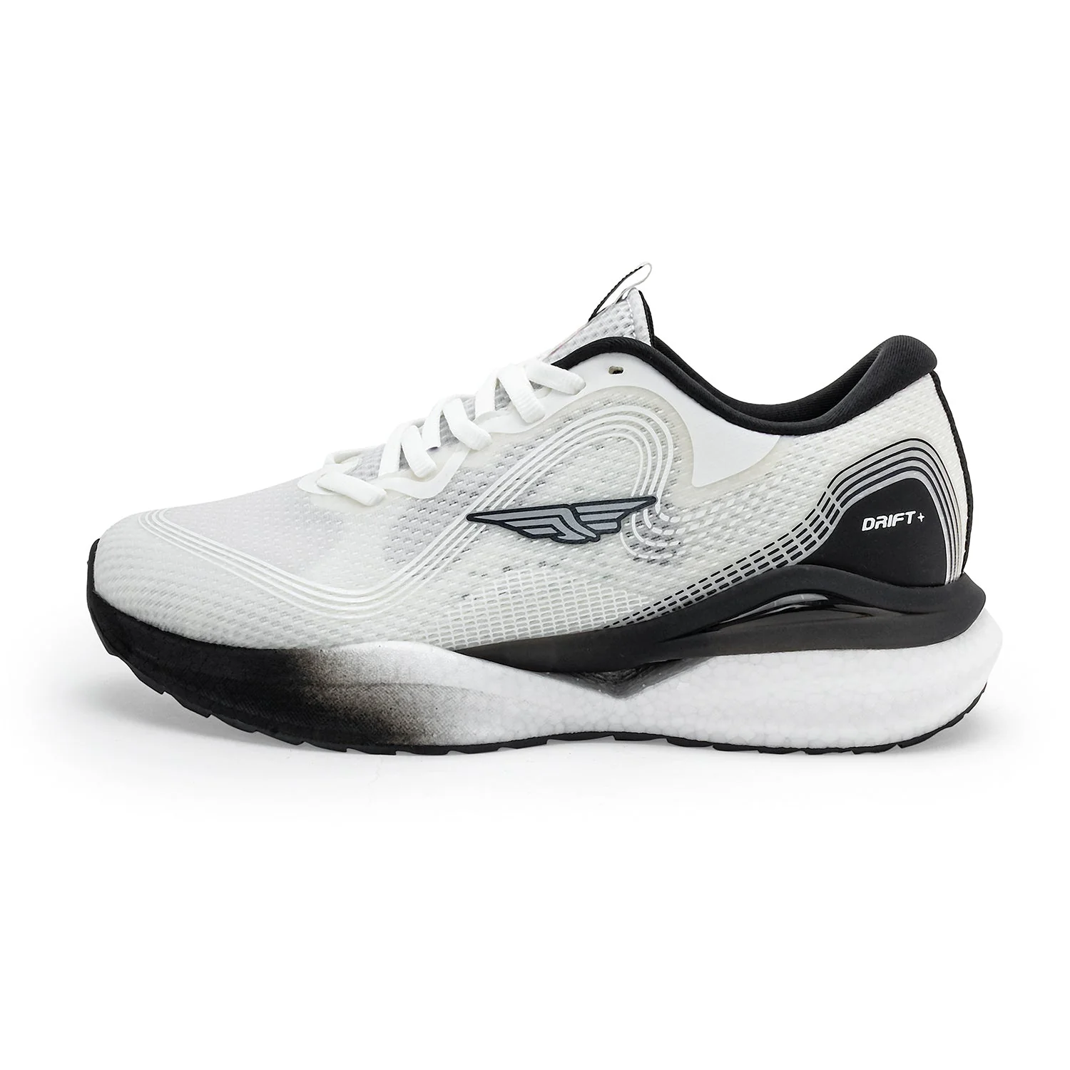 Sports Shoes for Men in Black and Off White | Athleisure Shoes - Image 3