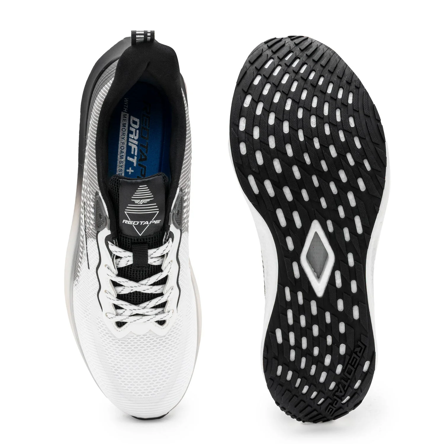 Sports Shoes for Men in Black and White | Athleisure Shoes - Image 5