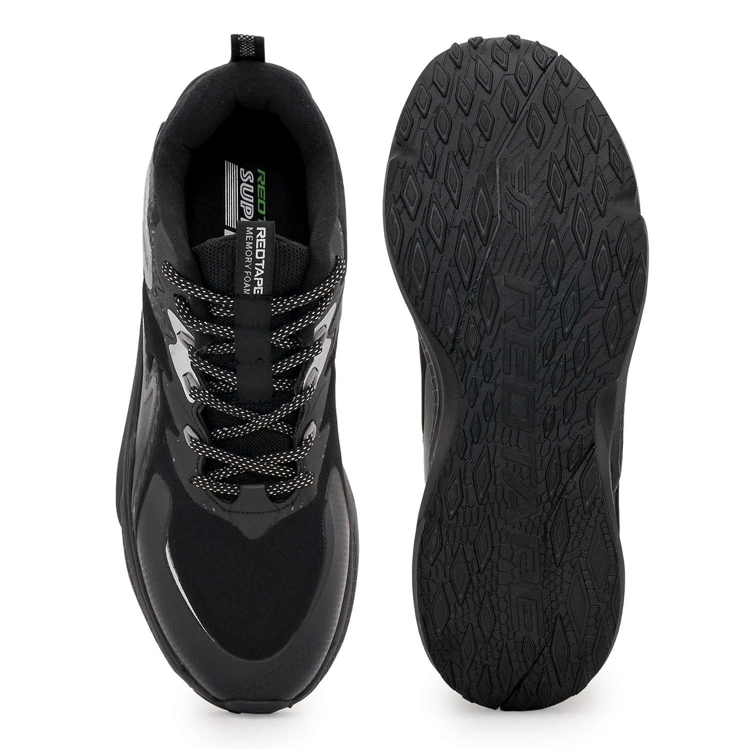 Sports Shoes for Men in Black | Athleisure Shoes - Image 5