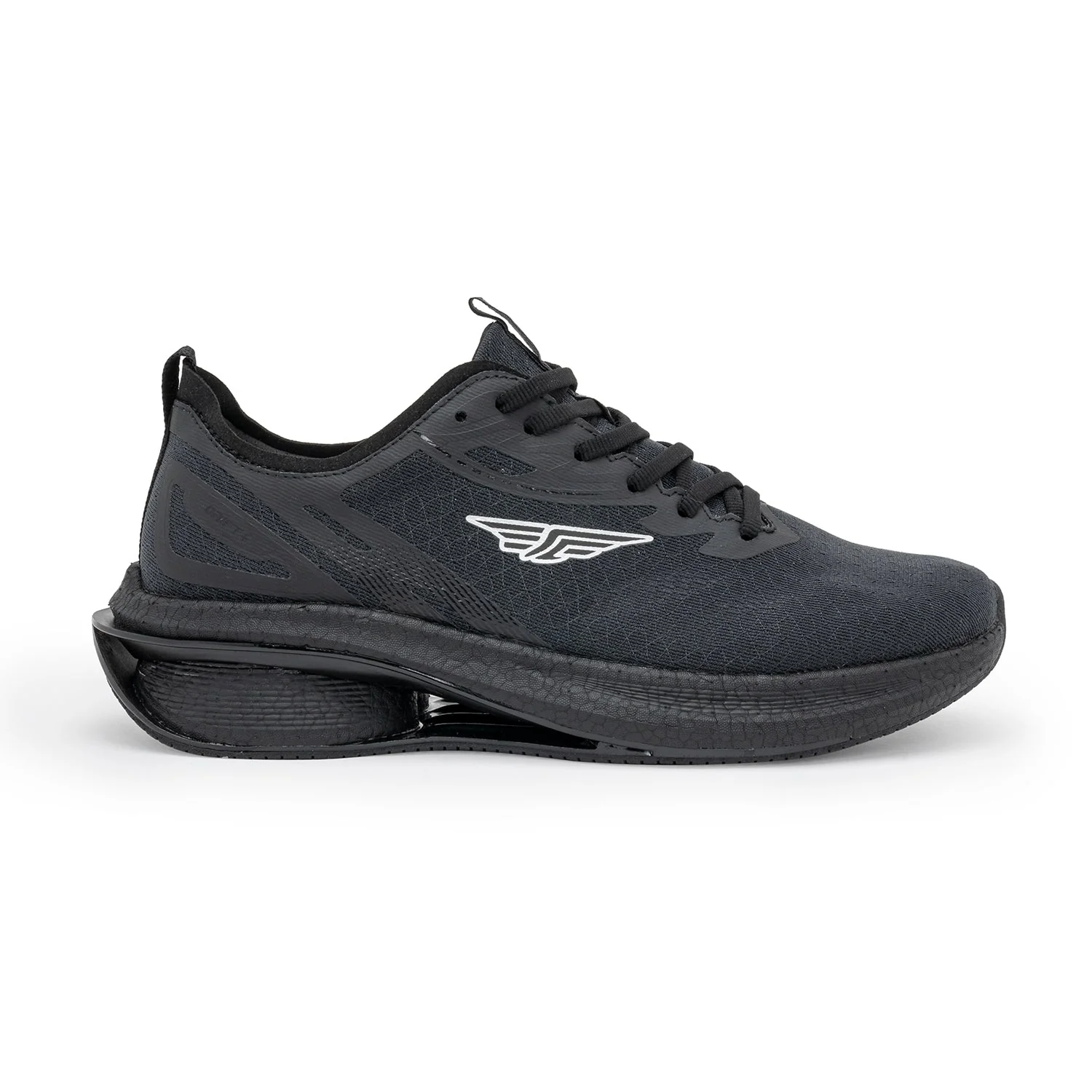 Sports Shoes for Men in Black | Athleisure Shoes - Image 2