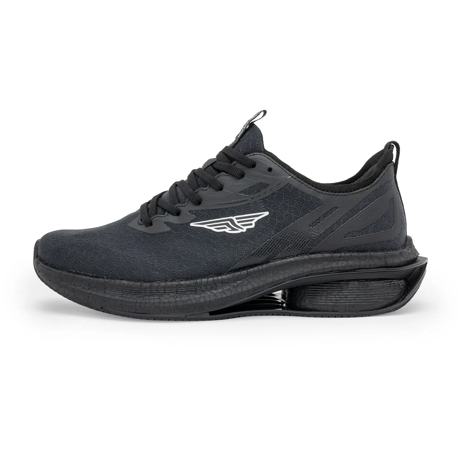 Sports Shoes for Men in Black | Athleisure Shoes - Image 3