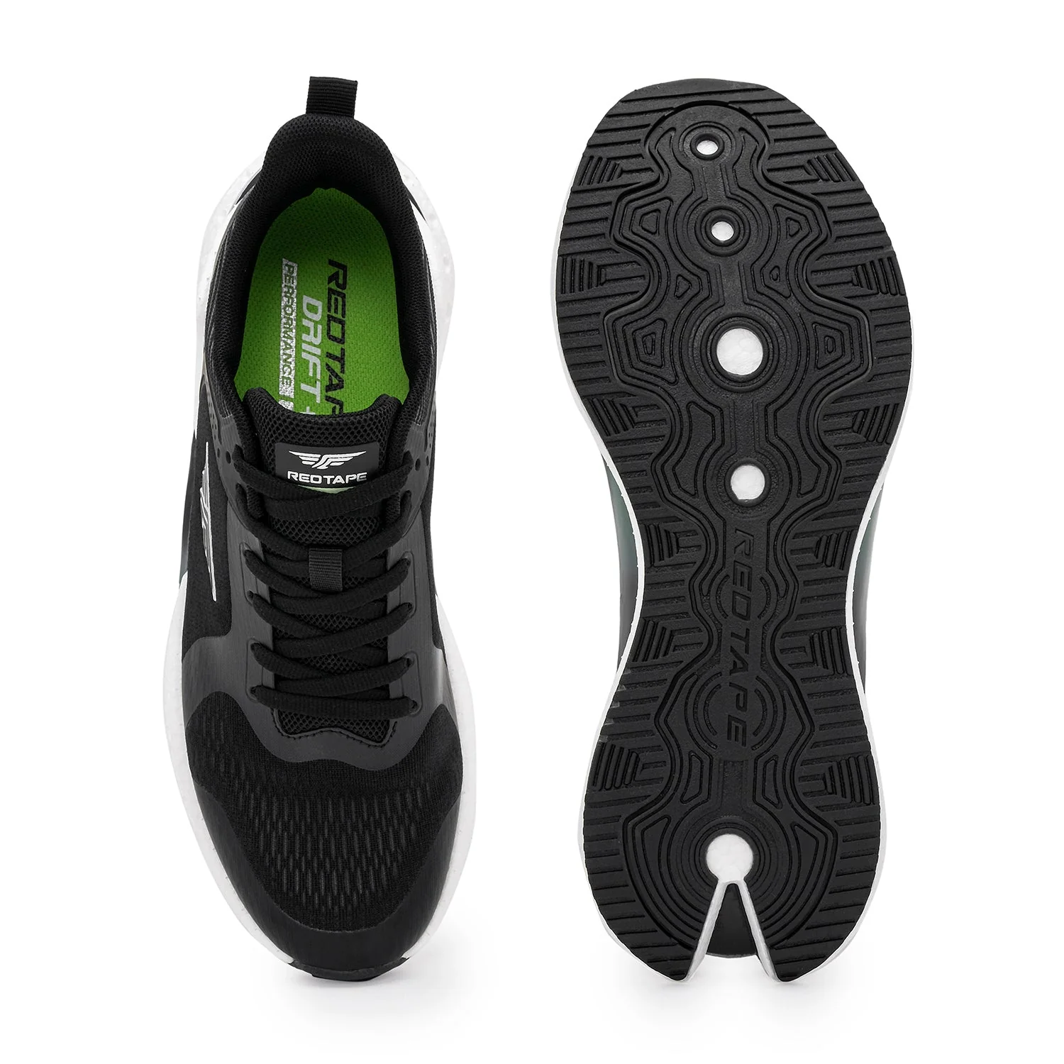 Sports Shoes for Men in Black | Athleisure Shoes - Image 5