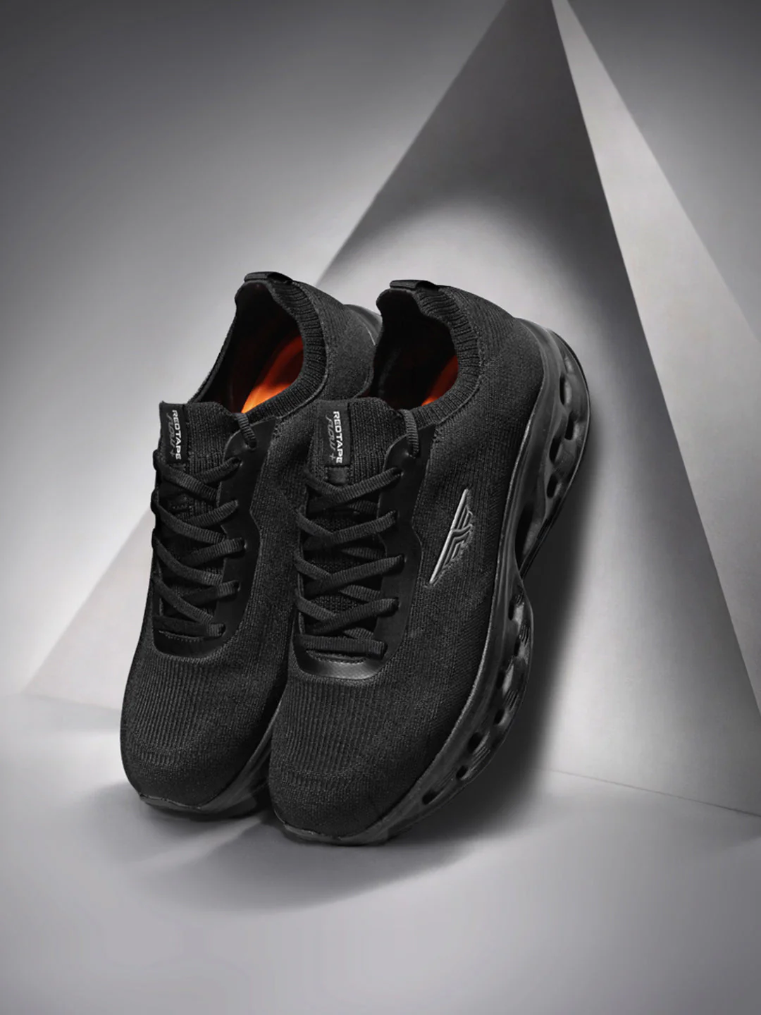 Sports Shoes for Men in Black | Athleisure Shoes - Image 6