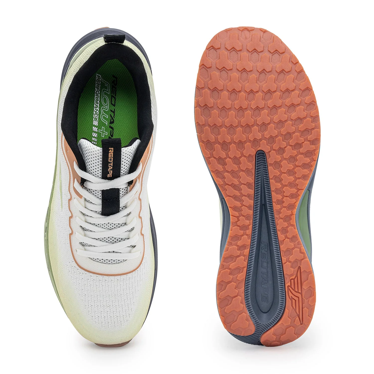 Sports Shoes for Men in Blue and Green | Athleisure Shoes - Image 5