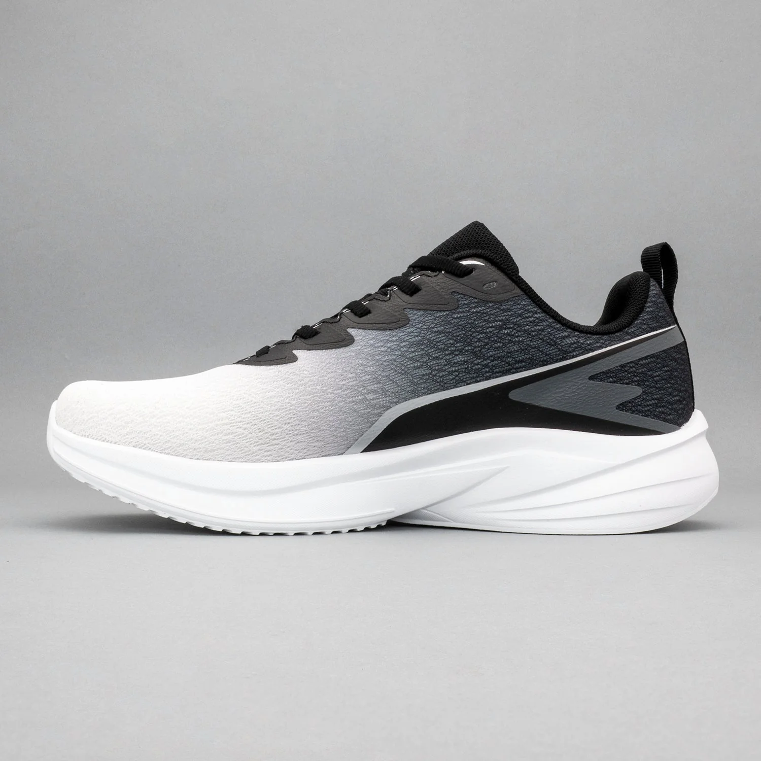 Sports Shoes for Men in Dark Grey and White | Low-Cut Athleisure Shoes. - Image 3