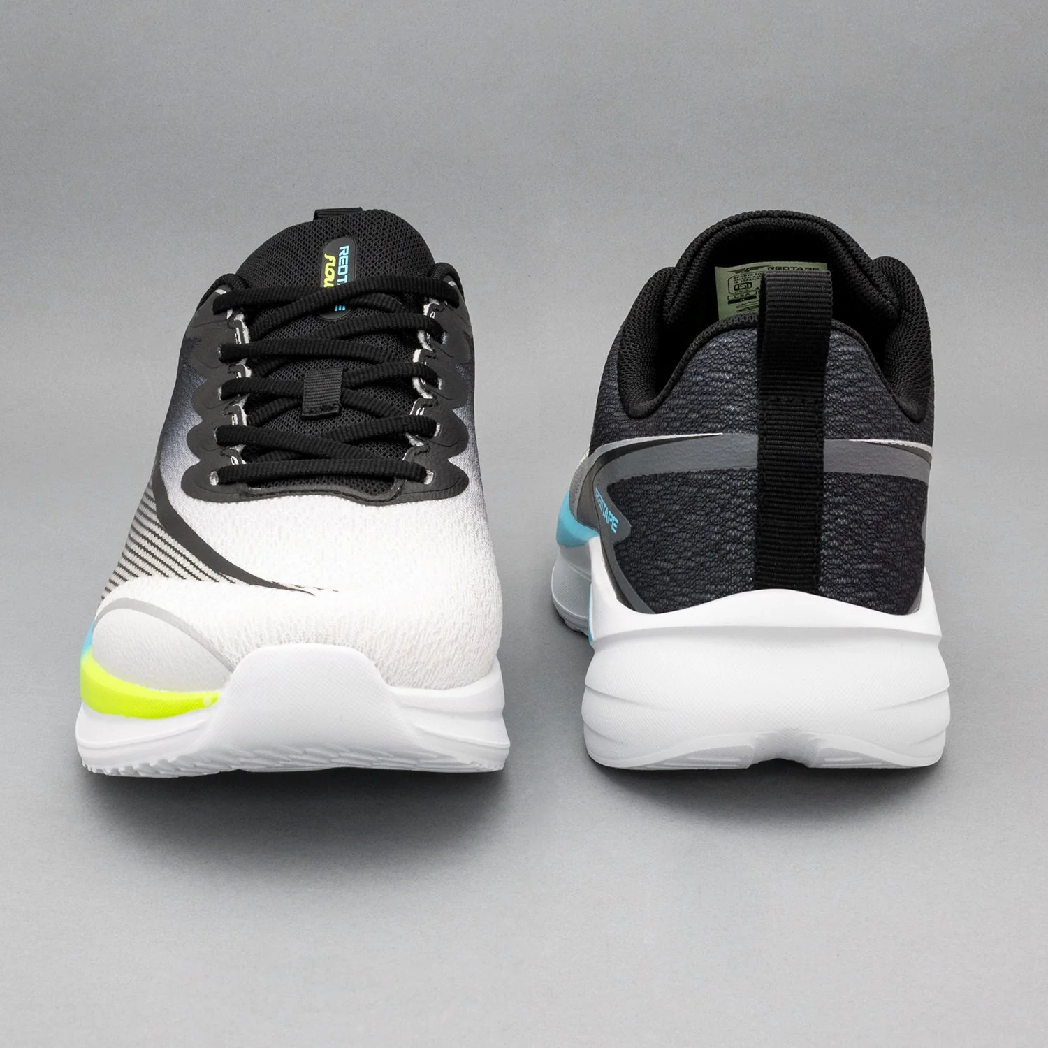 Sports Shoes for Men in Dark Grey and White | Low-Cut Athleisure Shoes. - Image 4