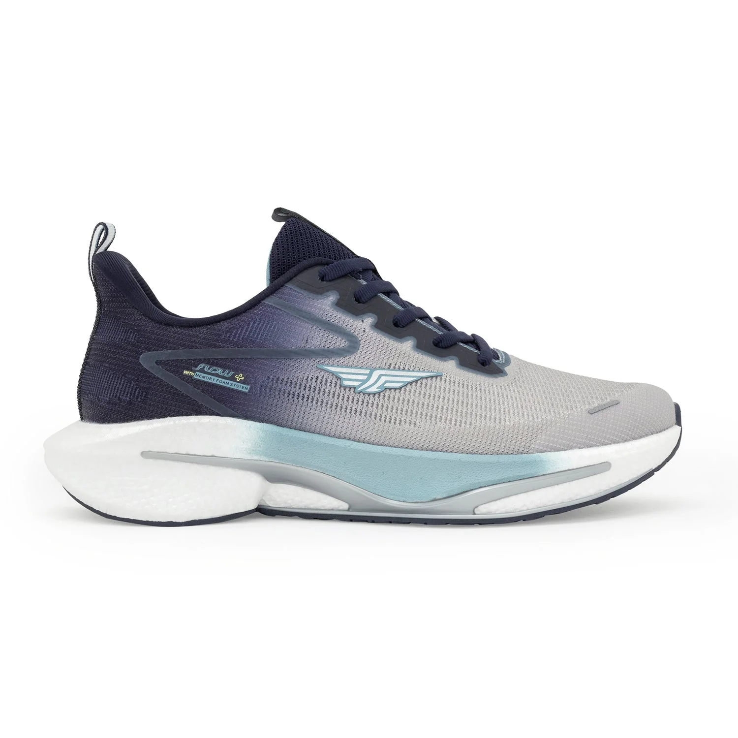 Sports Shoes for Men in Grey and Blue | Athleisure Shoes - Image 2