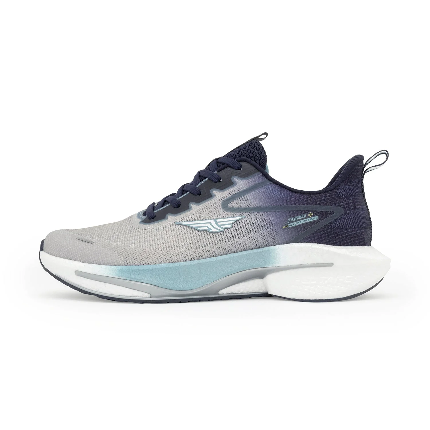 Sports Shoes for Men in Grey and Blue | Athleisure Shoes - Image 3