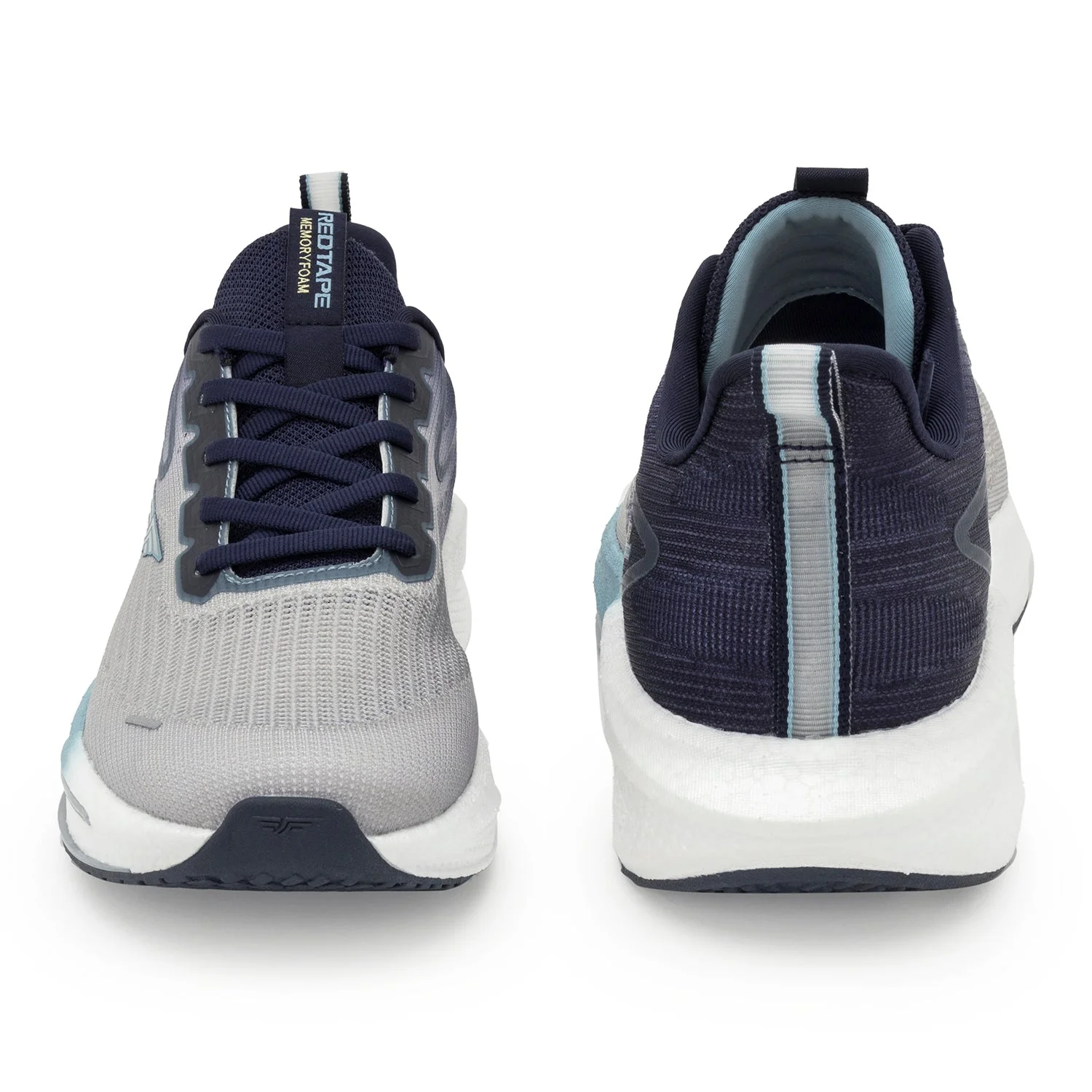 Sports Shoes for Men in Grey and Blue | Athleisure Shoes - Image 4