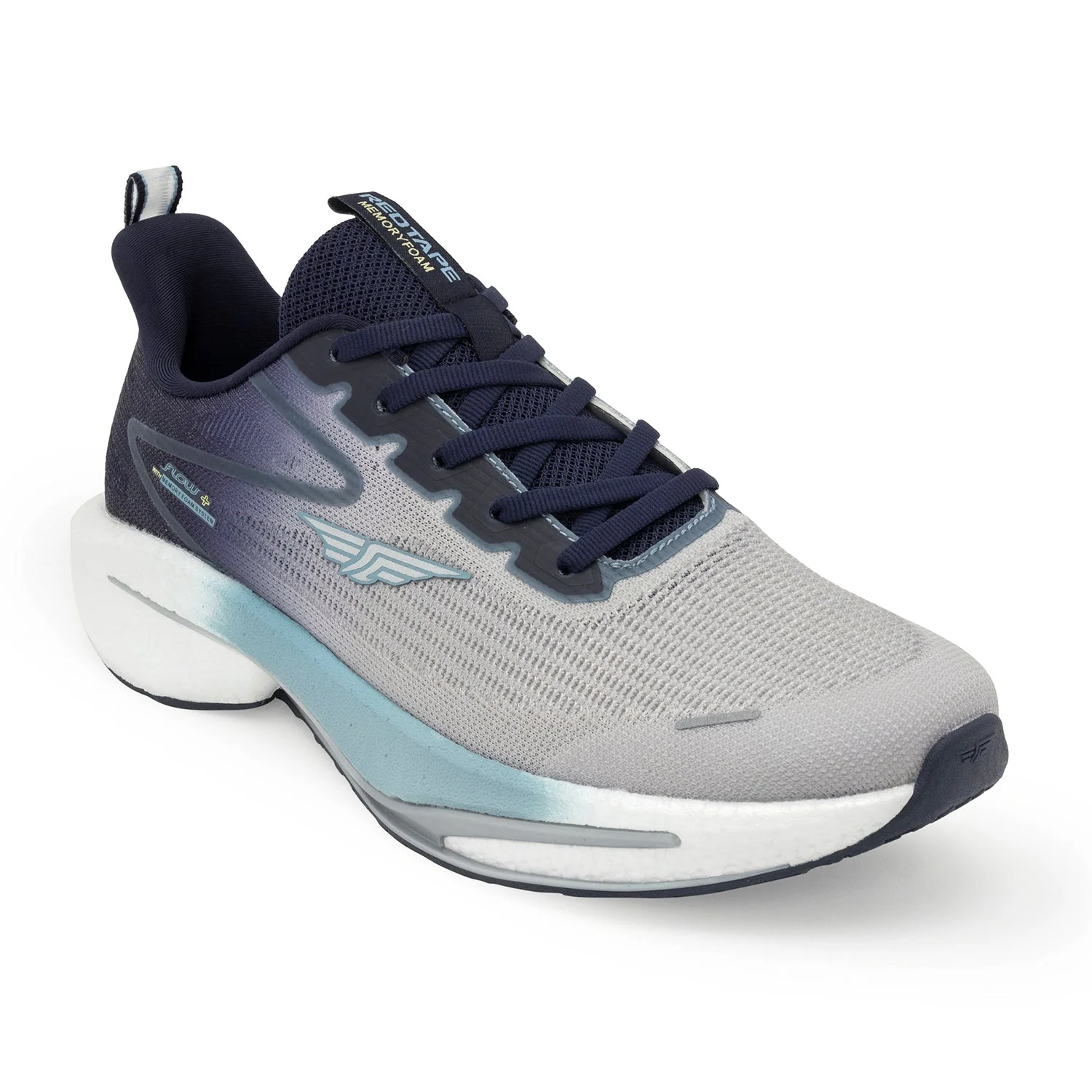 Sports Shoes for Men in Grey and Blue | Athleisure Shoes - Image 7