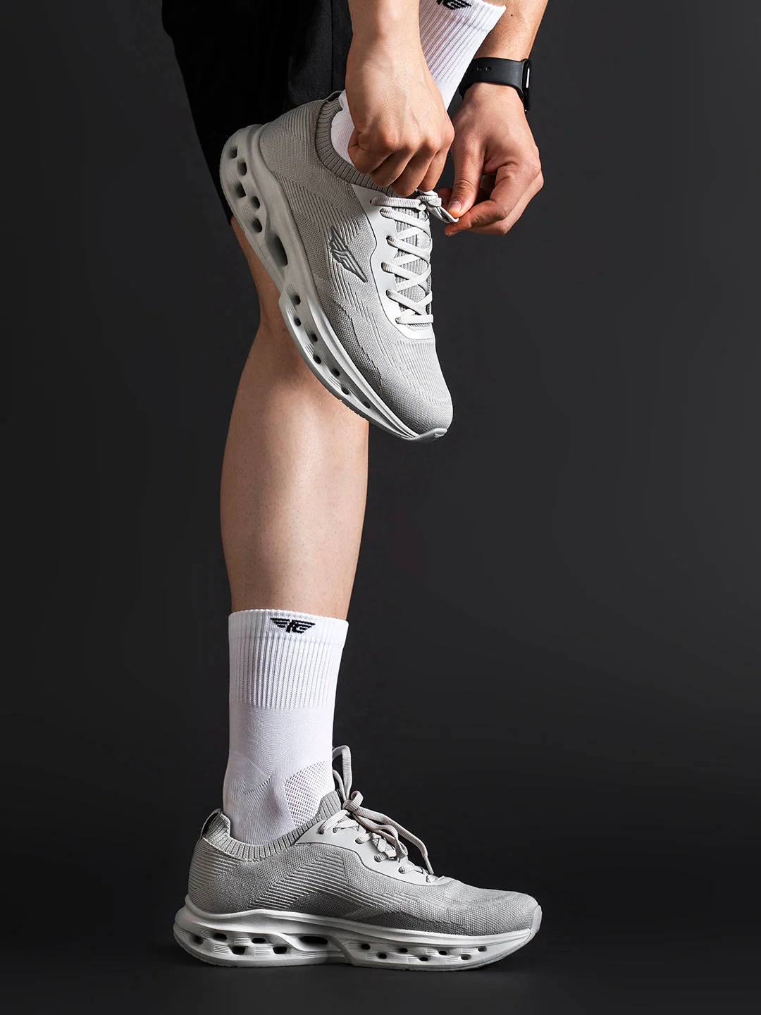 Sports Shoes for Men in Grey | Athleisure Shoes - Image 6