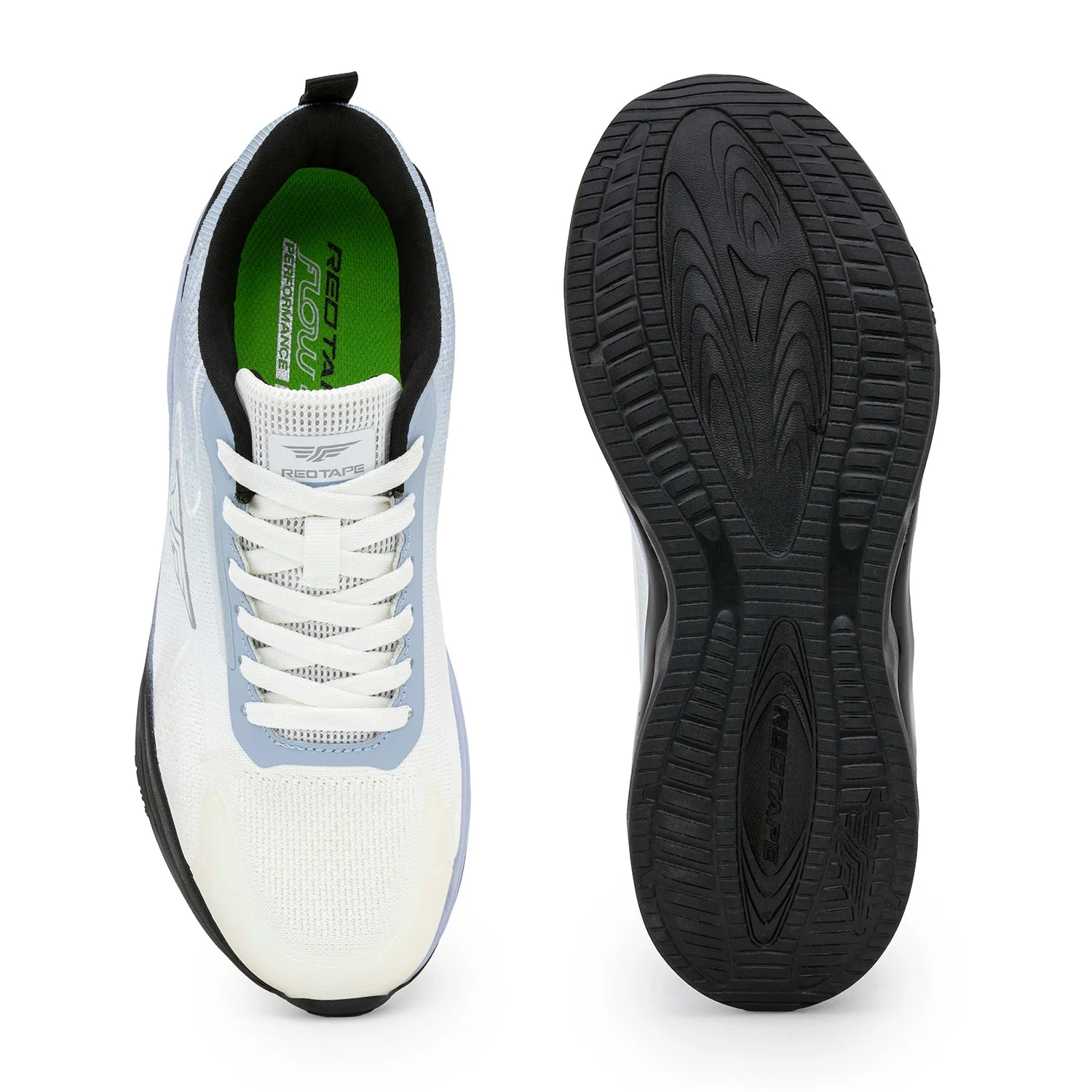 Sports Shoes for Men in White and Black | Athleisure Shoes - Image 5