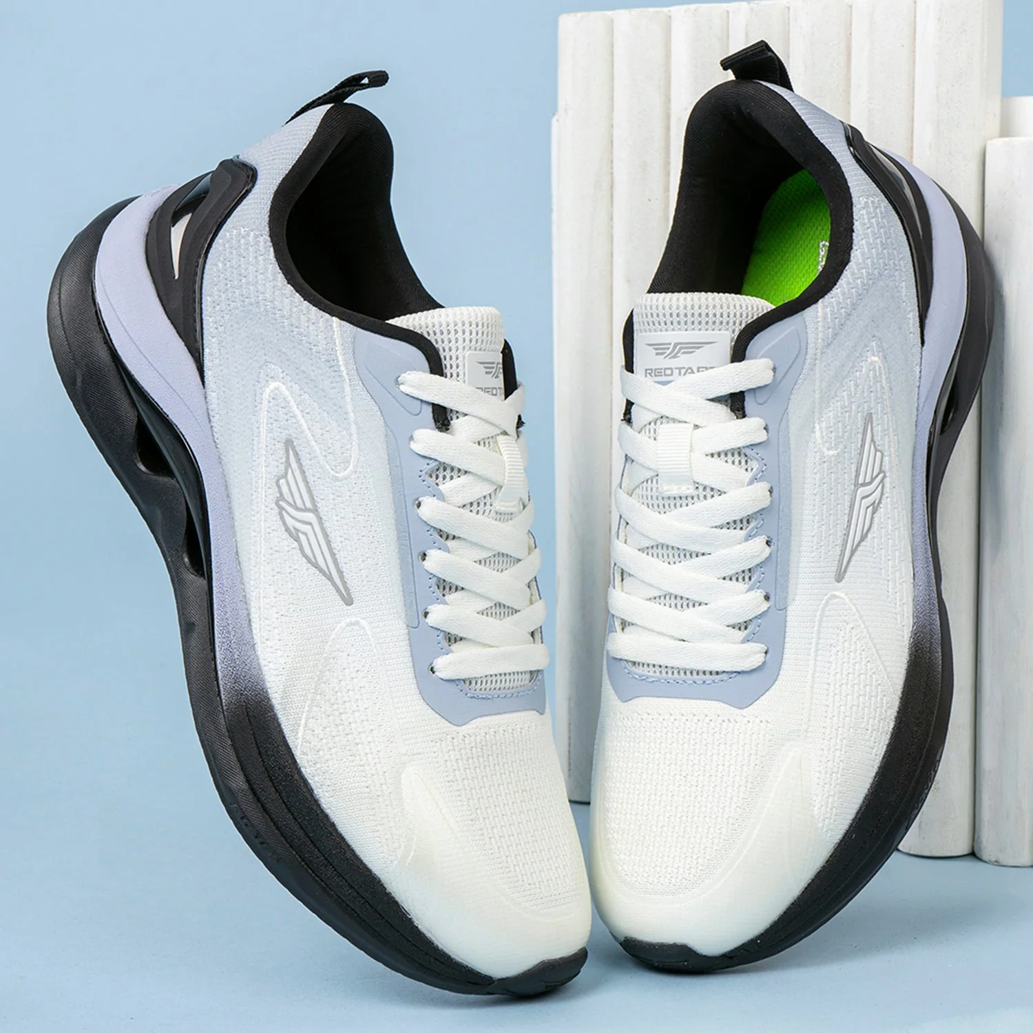 Sports Shoes for Men in White and Black | Athleisure Shoes - Image 6