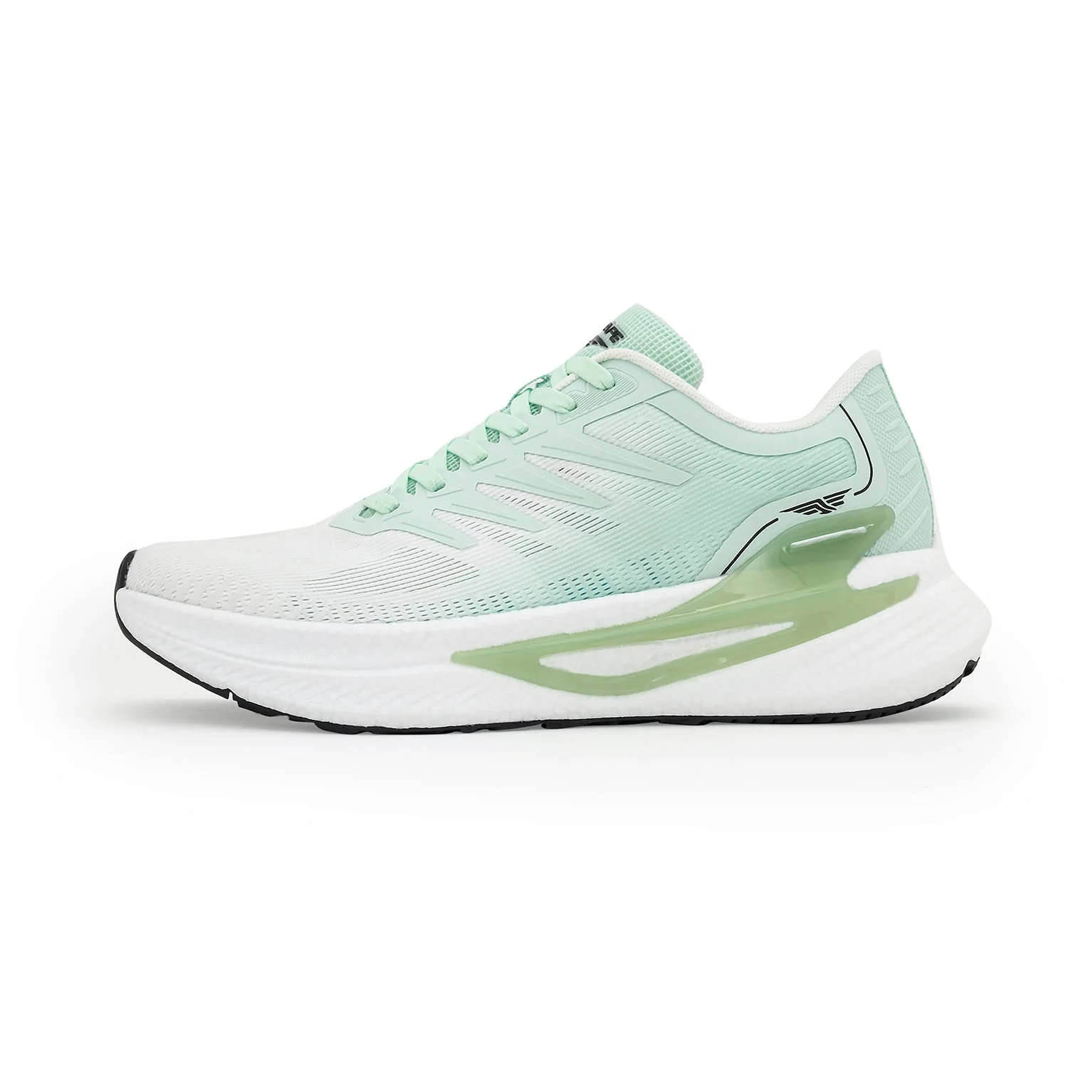 Sports Shoes for Men in White and Green | Athleisure Shoes - Image 3