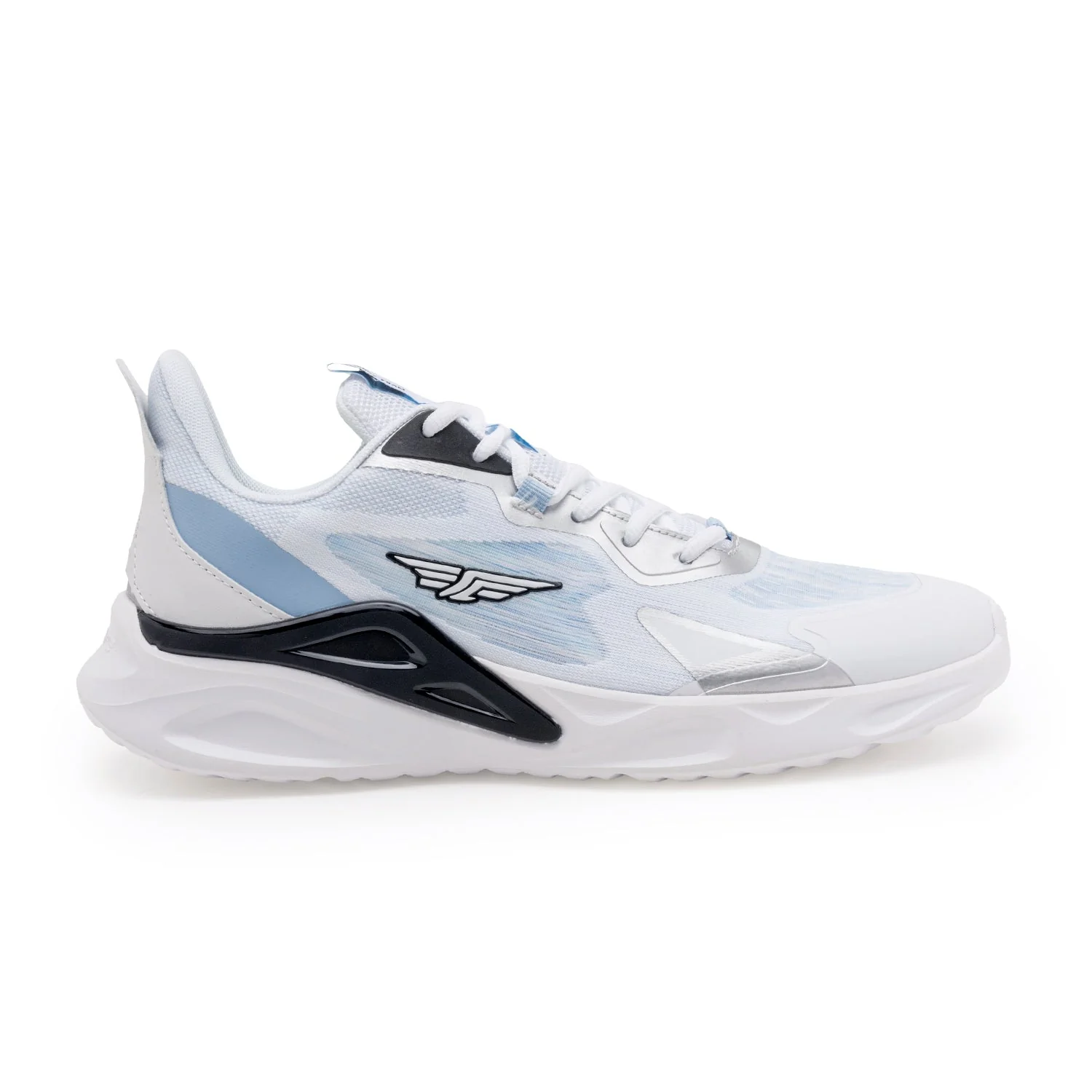 Sports Shoes for Men in White | Athleisure Shoes - Image 2