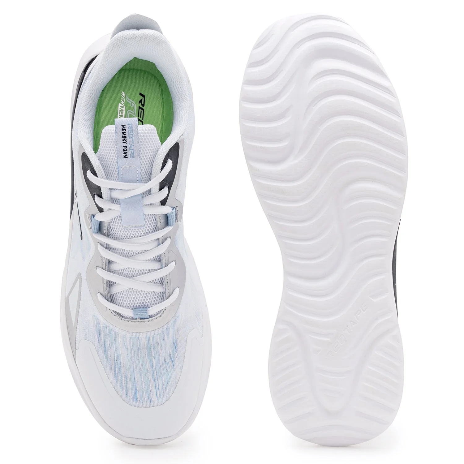 Sports Shoes for Men in White | Athleisure Shoes - Image 5