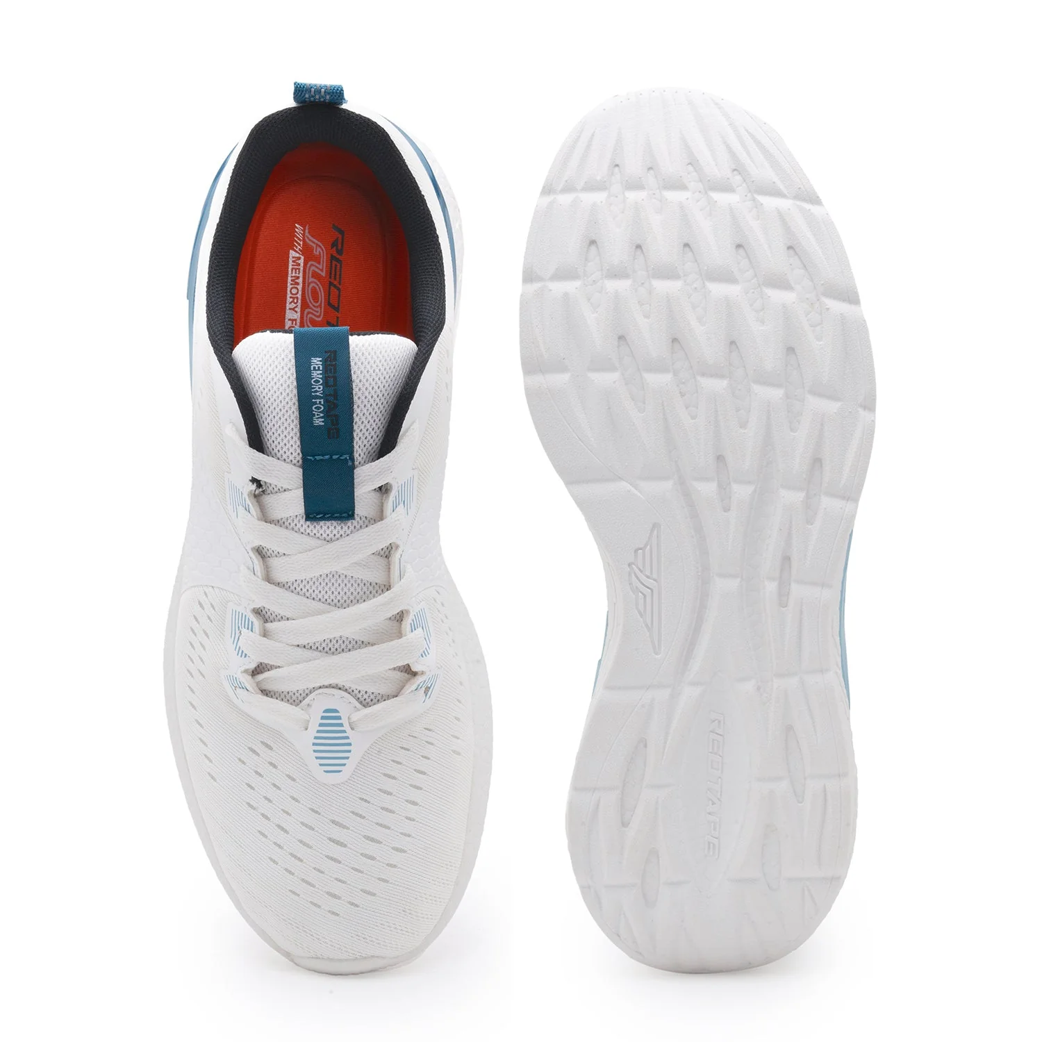 Sports Shoes for Men in White | Athleisure Shoes - Image 5