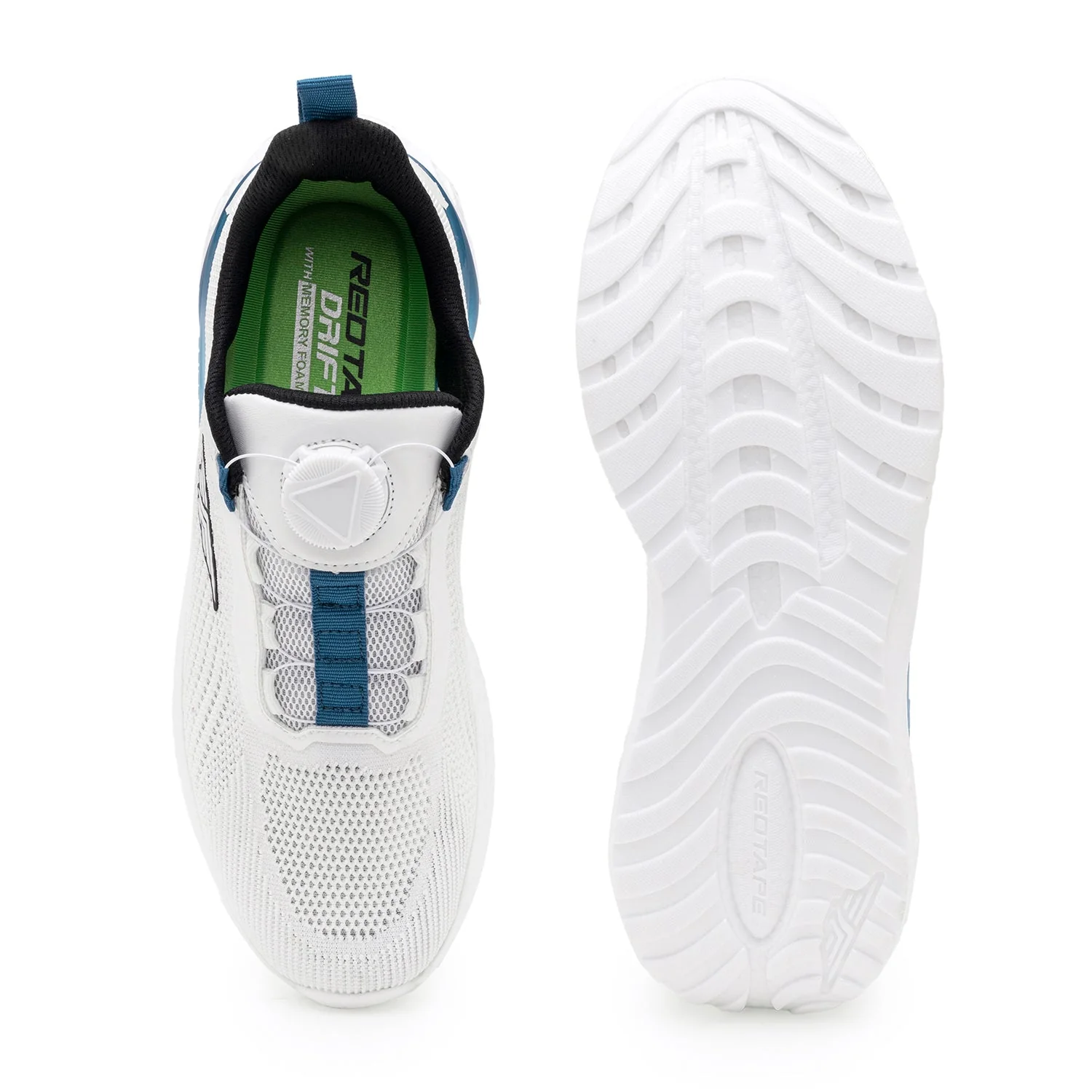 Sports Shoes for Men in White | Athleisure Shoes - Image 5