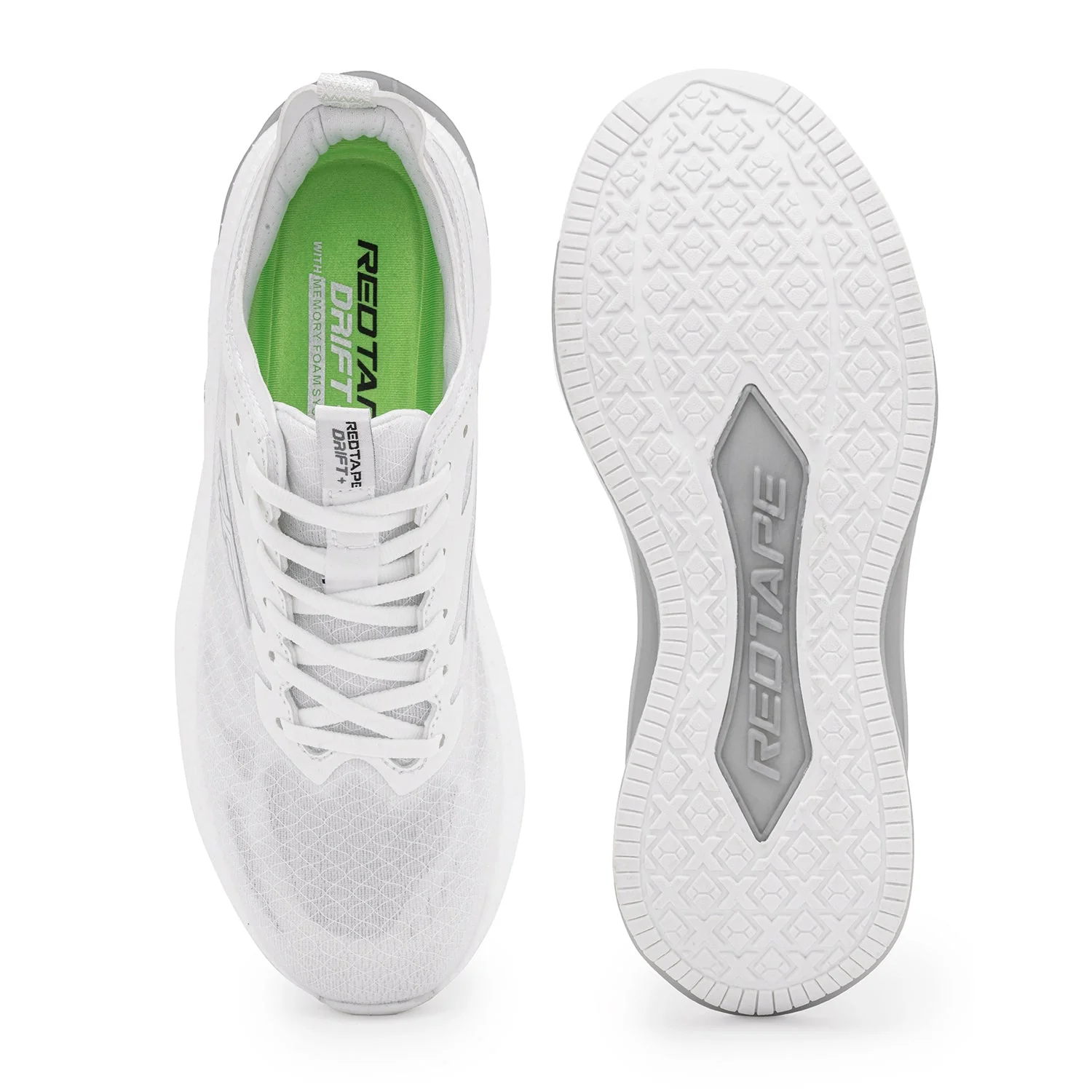 Sports Shoes for Men in White | Athleisure Shoes - Image 5