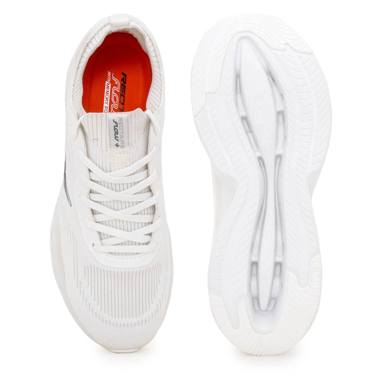 Sports Shoes for Men in White | Athleisure Shoes - Image 5