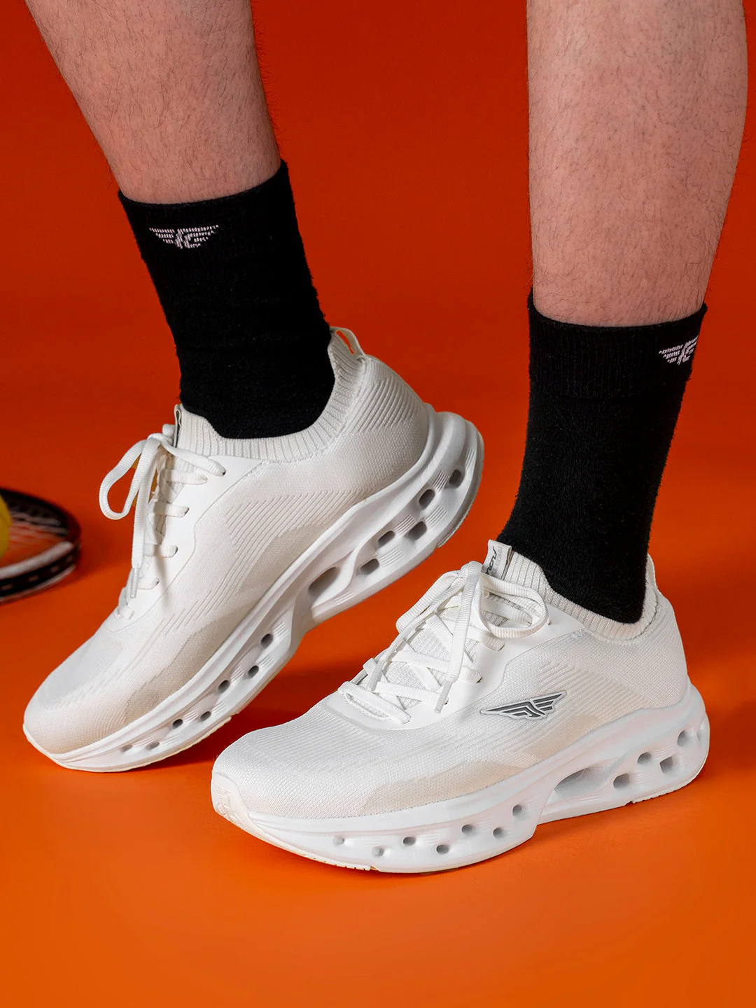 Sports Shoes for Men in White | Athleisure Shoes - Image 6