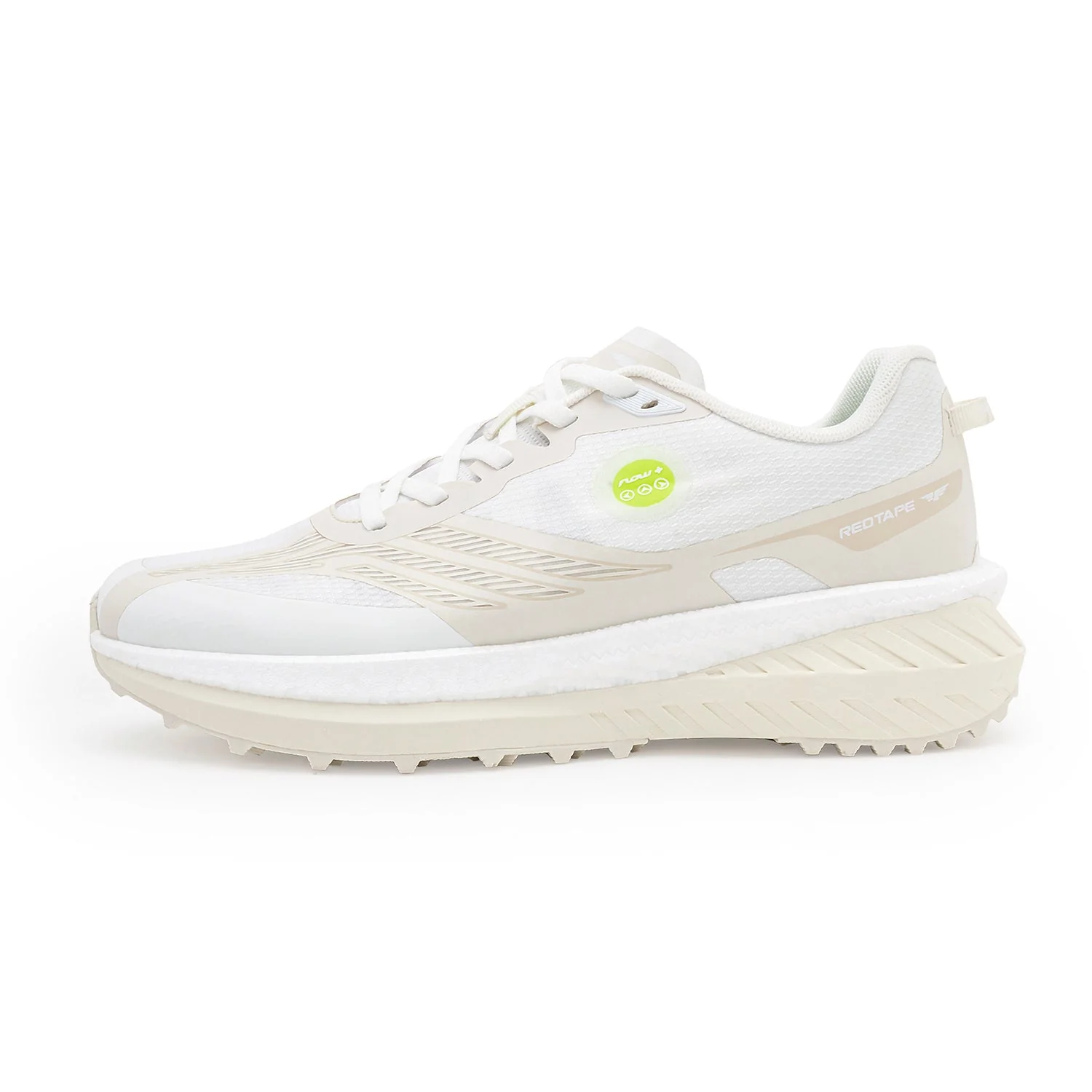 Sports Shoes for Men in White | Athleisure Shoes - Image 3