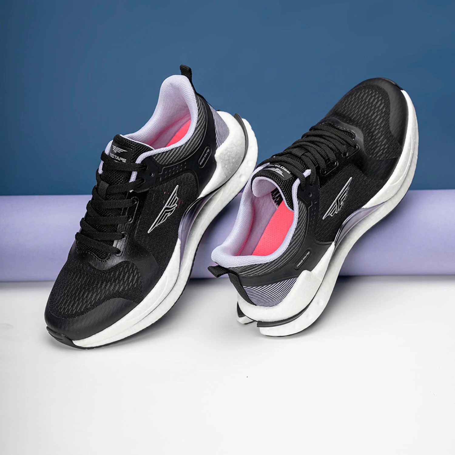 Sports Shoes for Women in Black | Athleisure Shoes - Image 6