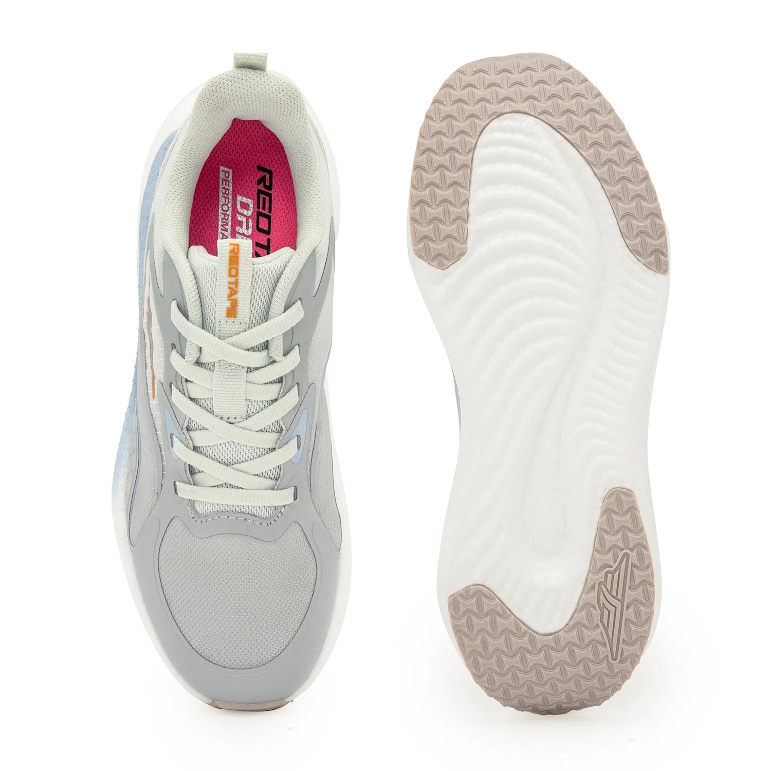 Sports Shoes for Women in Grey and Blue | Athleisure Shoes - Image 5