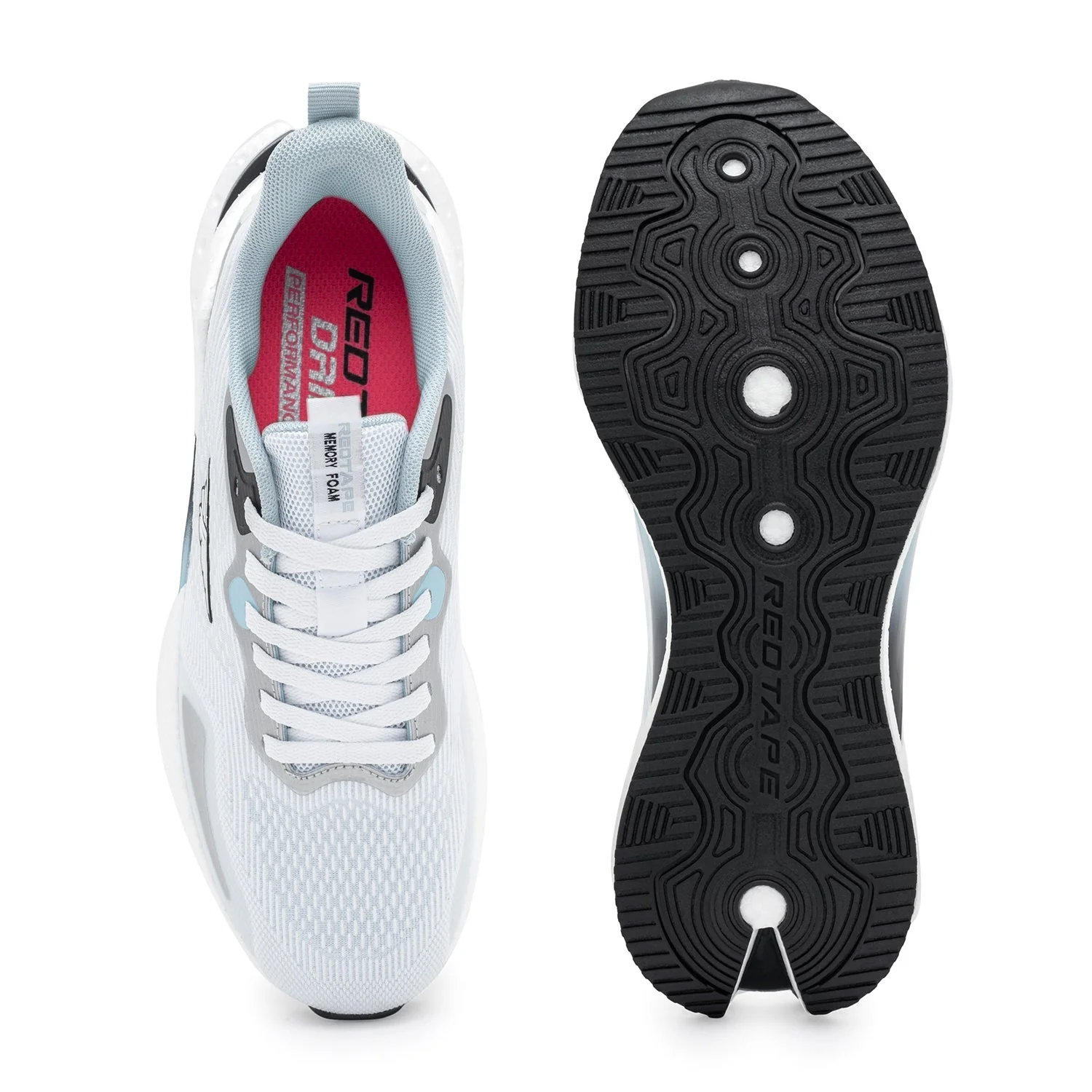 Sports Shoes for Women in White and Blue | Athleisure Shoes - Image 5