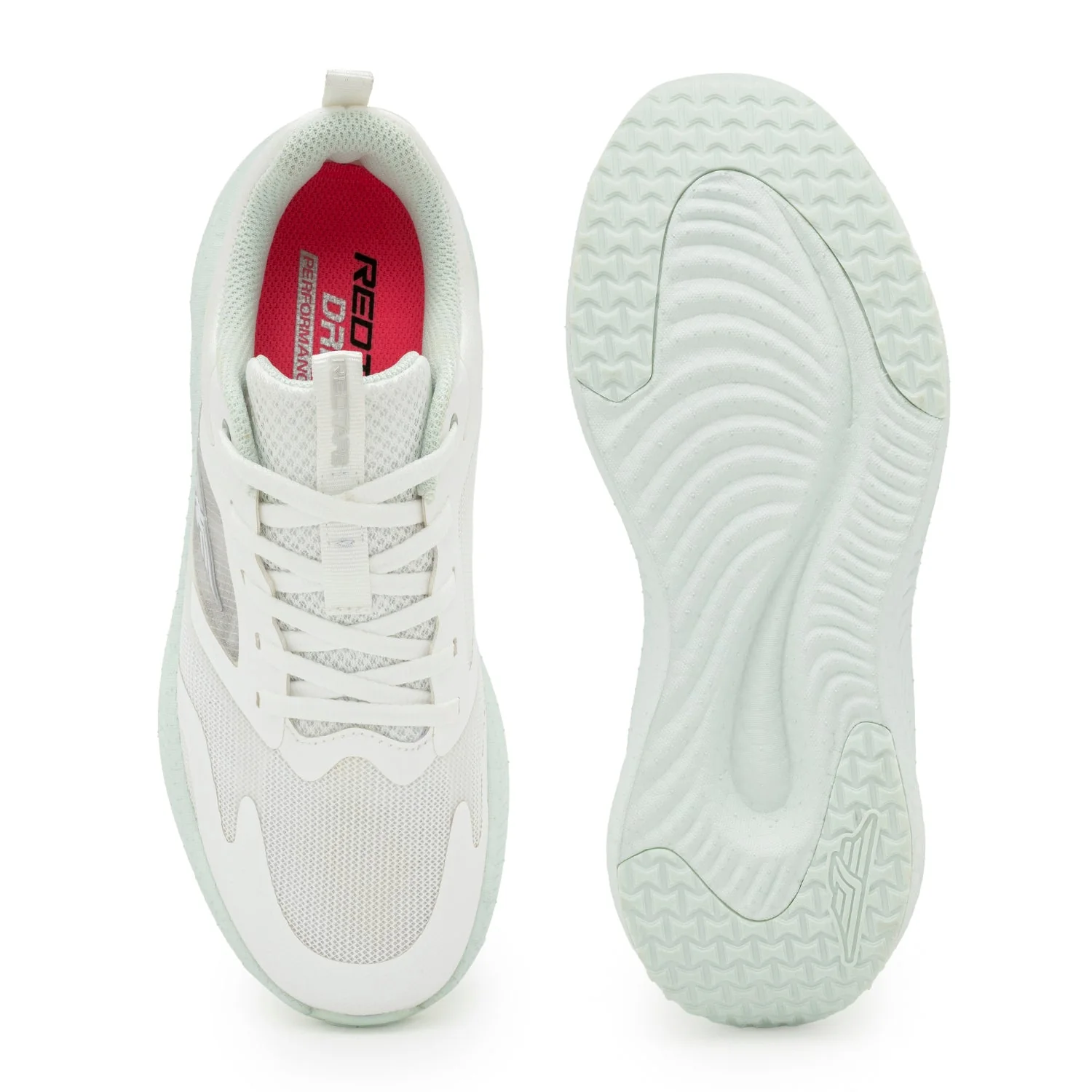 Sports Shoes for Women in White and Green | Athleisure Shoes - Image 5