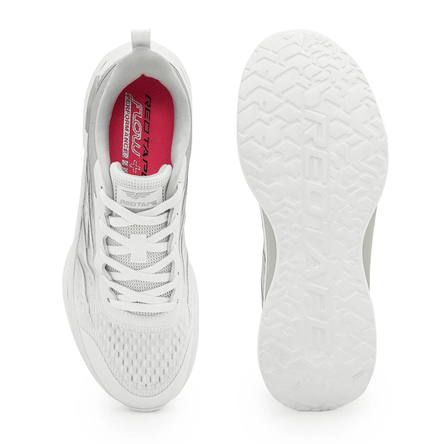 Sports Shoes for Women in White and Grey | Athleisure Shoes - Image 5