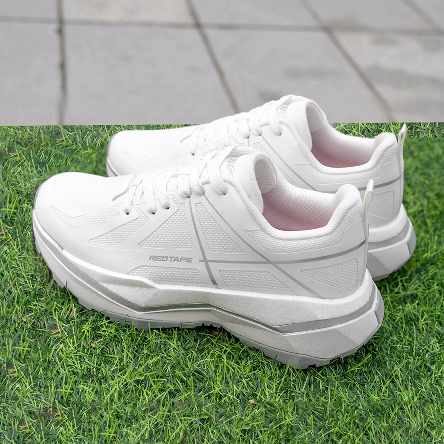 Sports Shoes for Women in White | Athleisure Shoes - Image 6