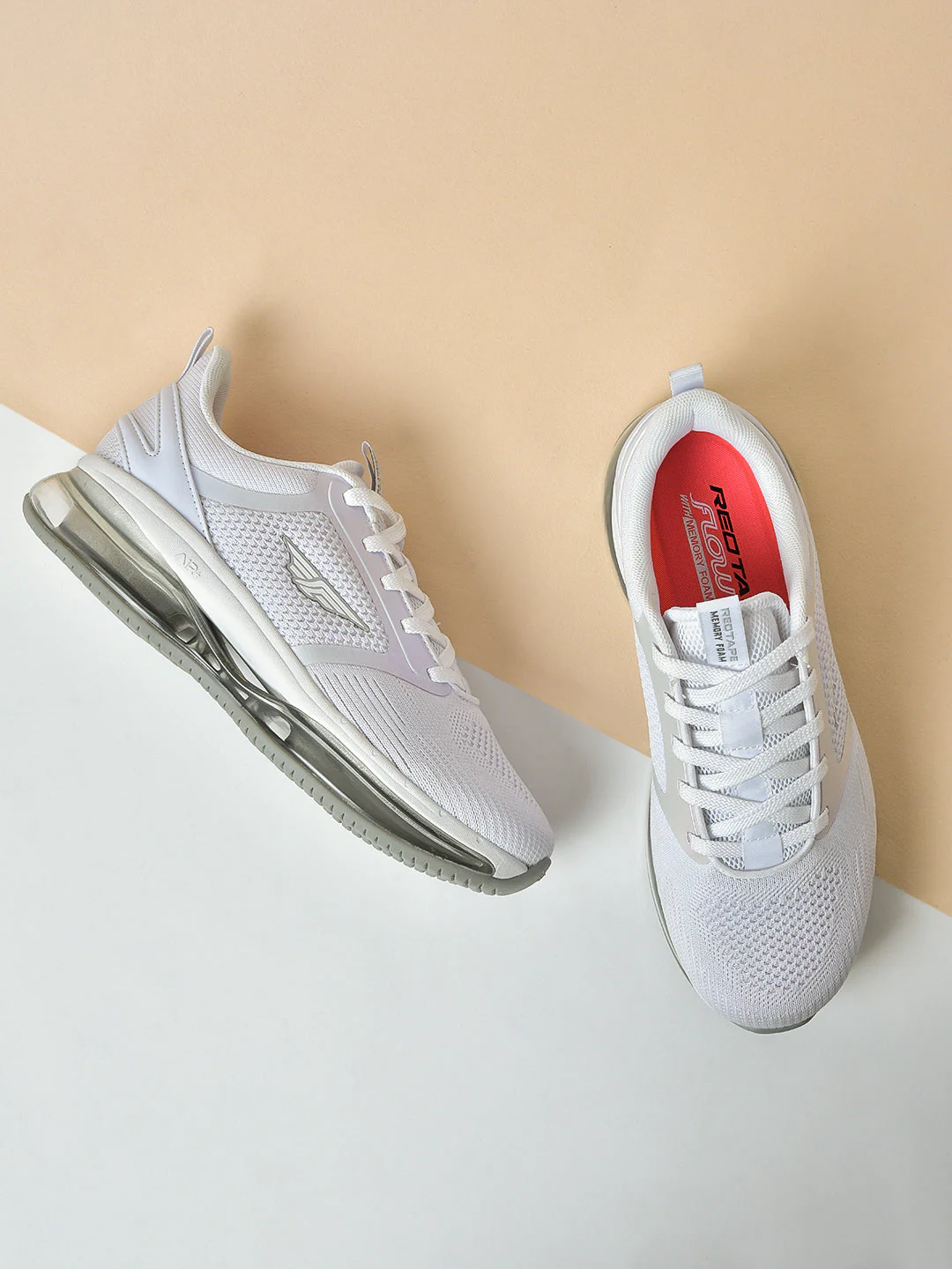 Sports Shoes for Women in White | Athleisure Sports Shoes - Image 6