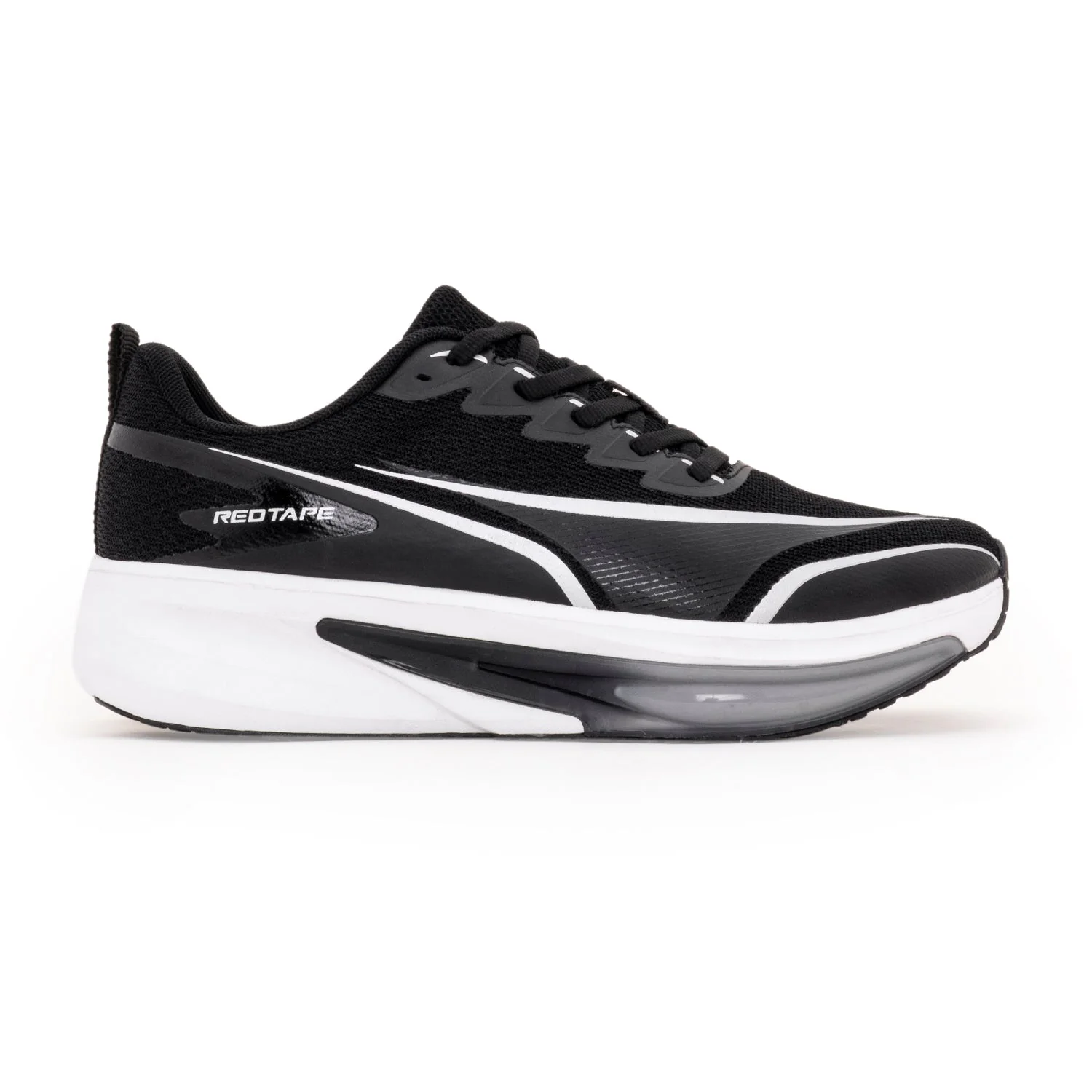 Sports Shoes for Men in Black | Athleisure Running Shoes - Image 2