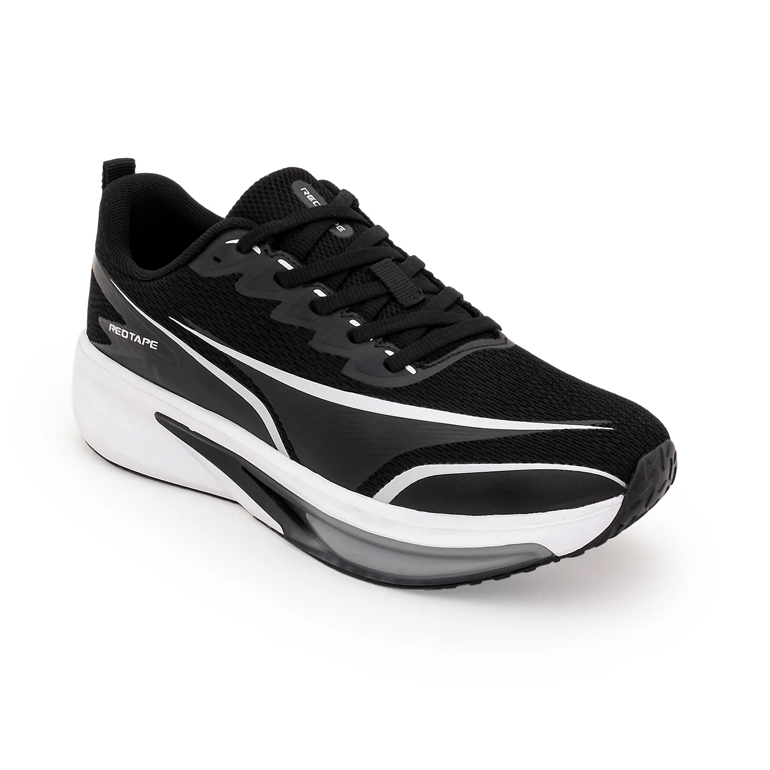 Sports Shoes for Men in Black | Athleisure Running Shoes - Image 7