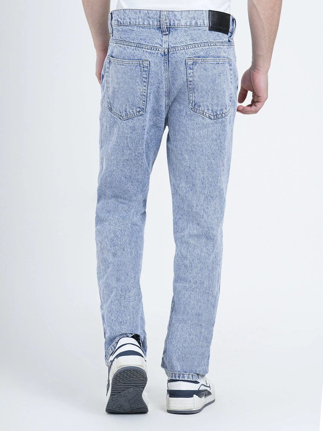 Straight Fit Blue Jeans for Men | Classic Everyday Denim - Image 4