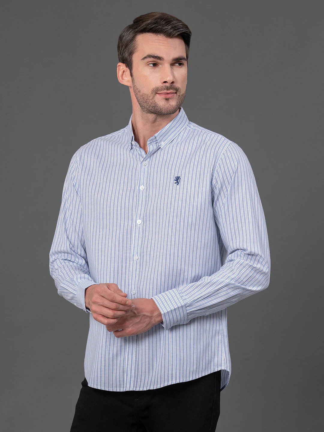 Striped Shirt for Men - Image 2