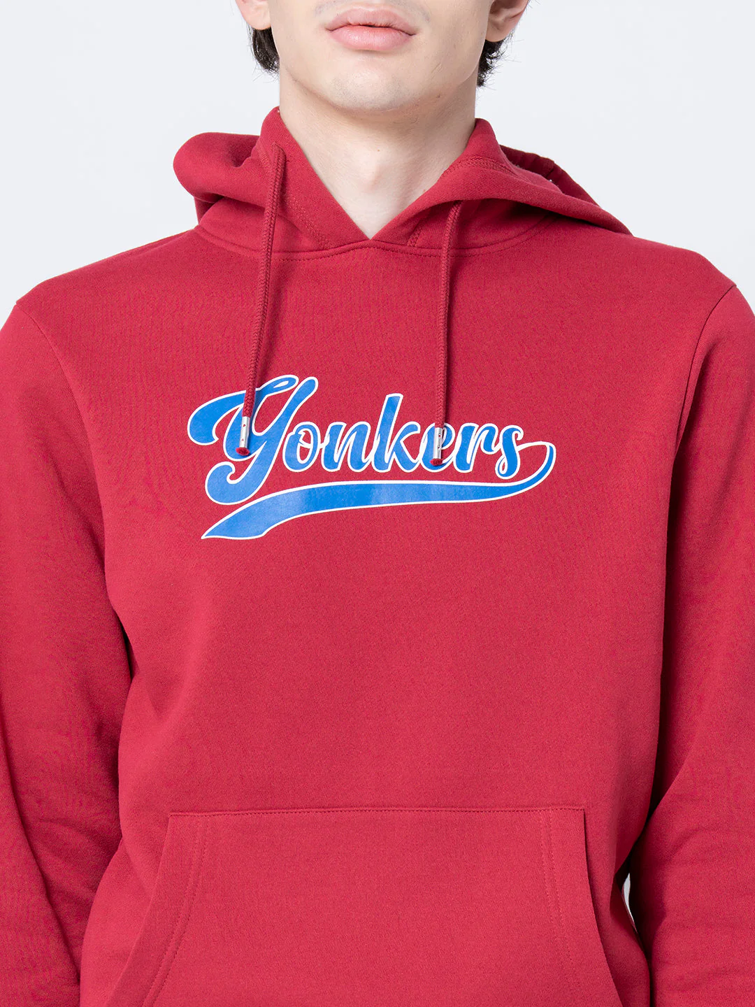 Stylish Cherry Hooded Sweatshirt for Men| Graphic Print and Kangaroo Pocket - Image 4