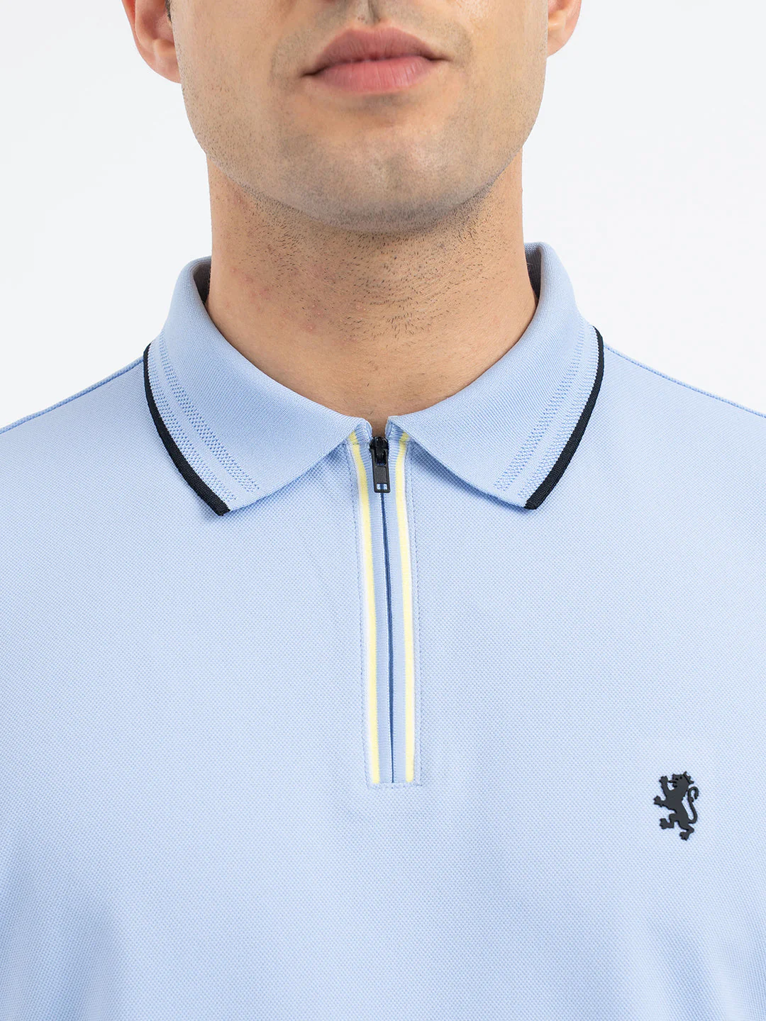 T Shirts for Men in Blue - Image 4