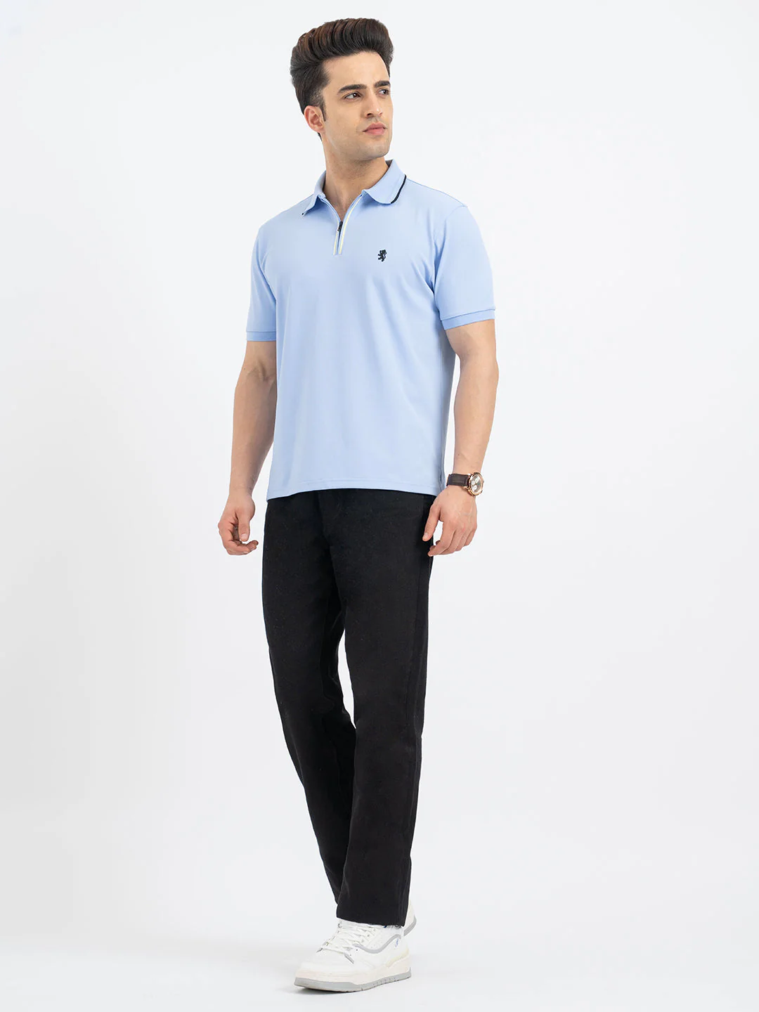 T Shirts for Men in Blue - Image 5