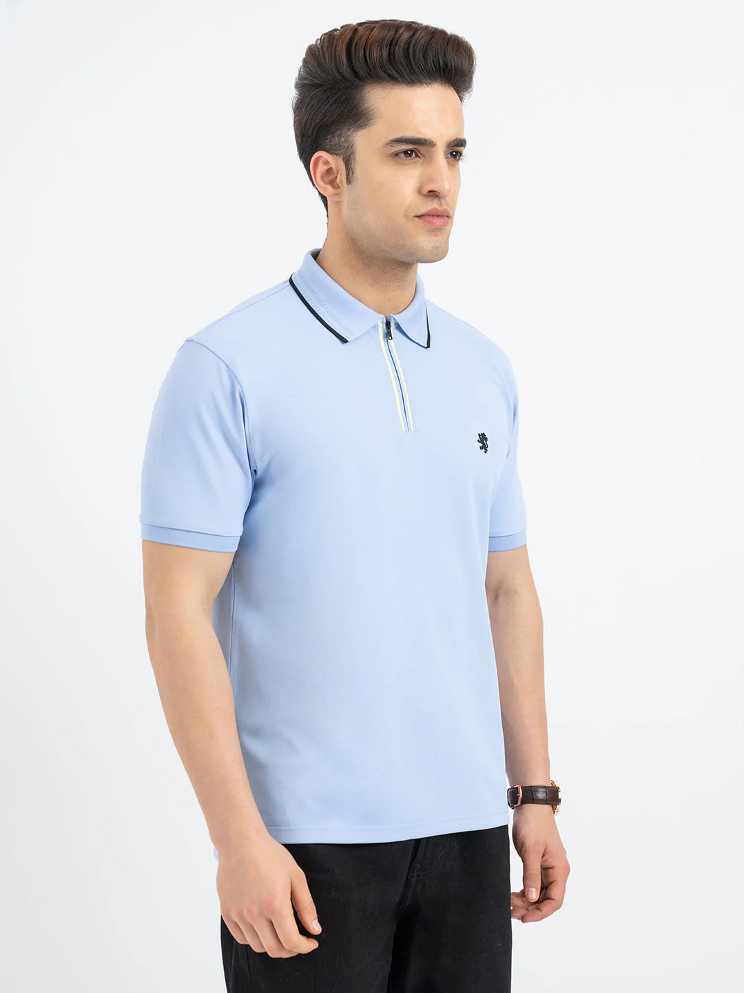 T Shirts for Men in Blue - Image 6