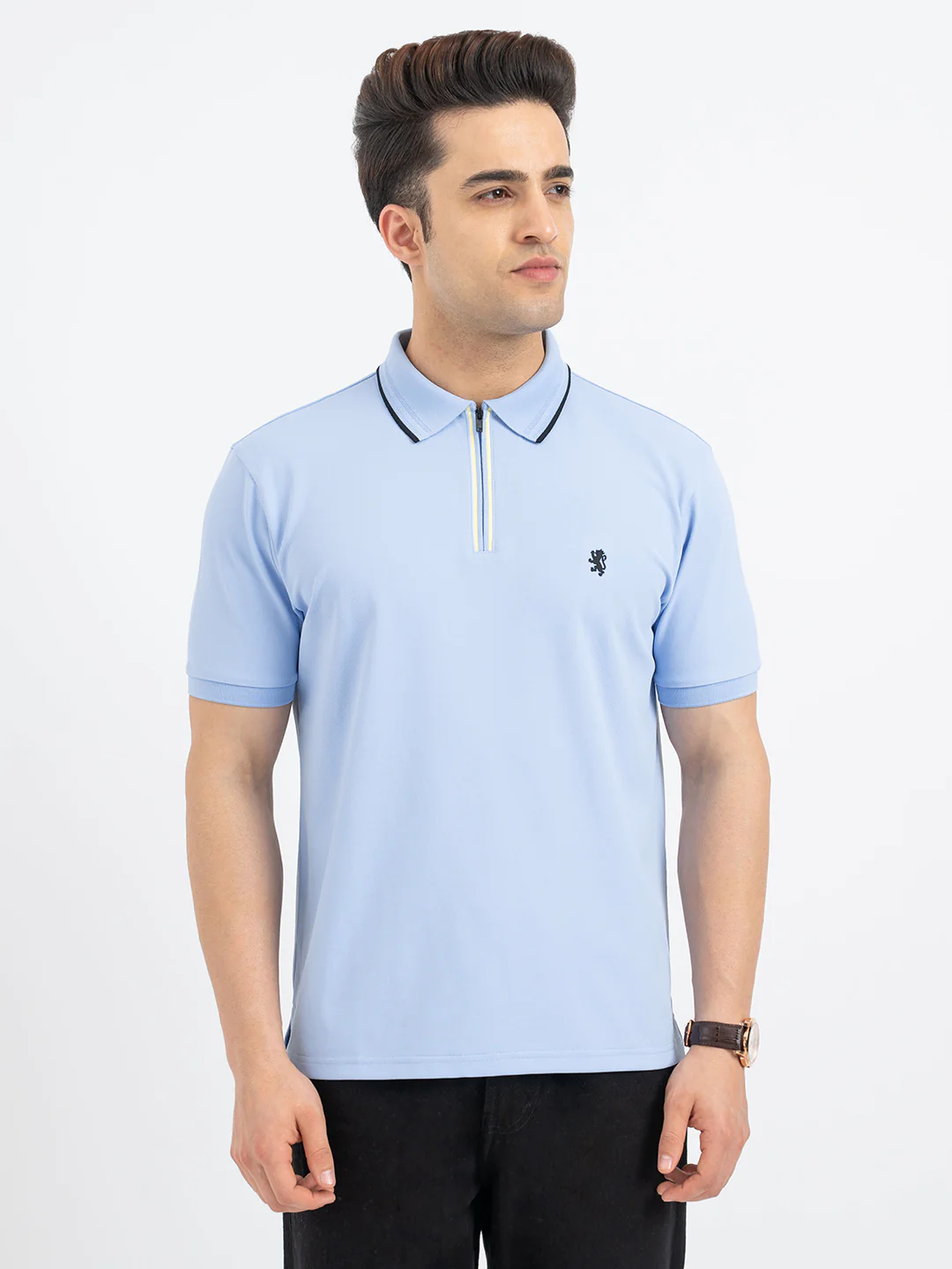 T Shirts for Men in Blue - Image 7
