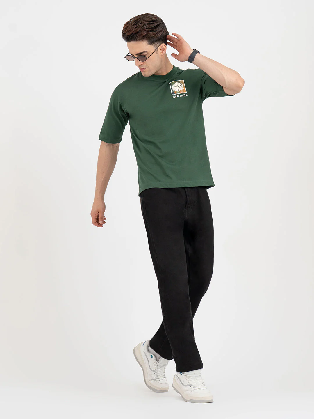 T Shirts for Men in Green - Image 5