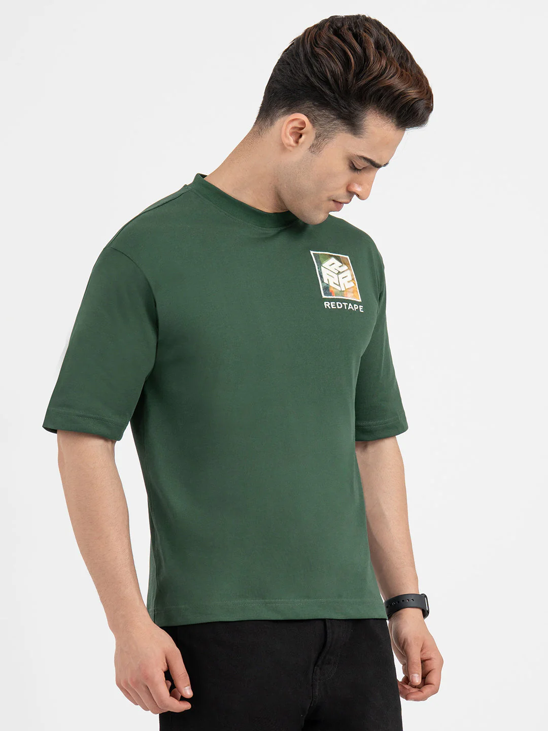T Shirts for Men in Green - Image 6