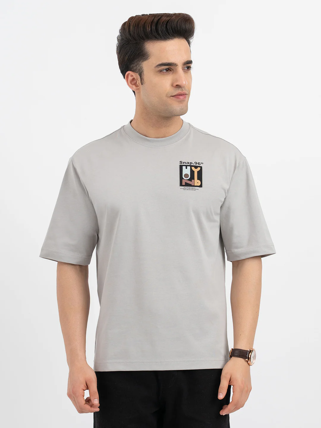 T Shirts for Men in Light Grey - Image 7