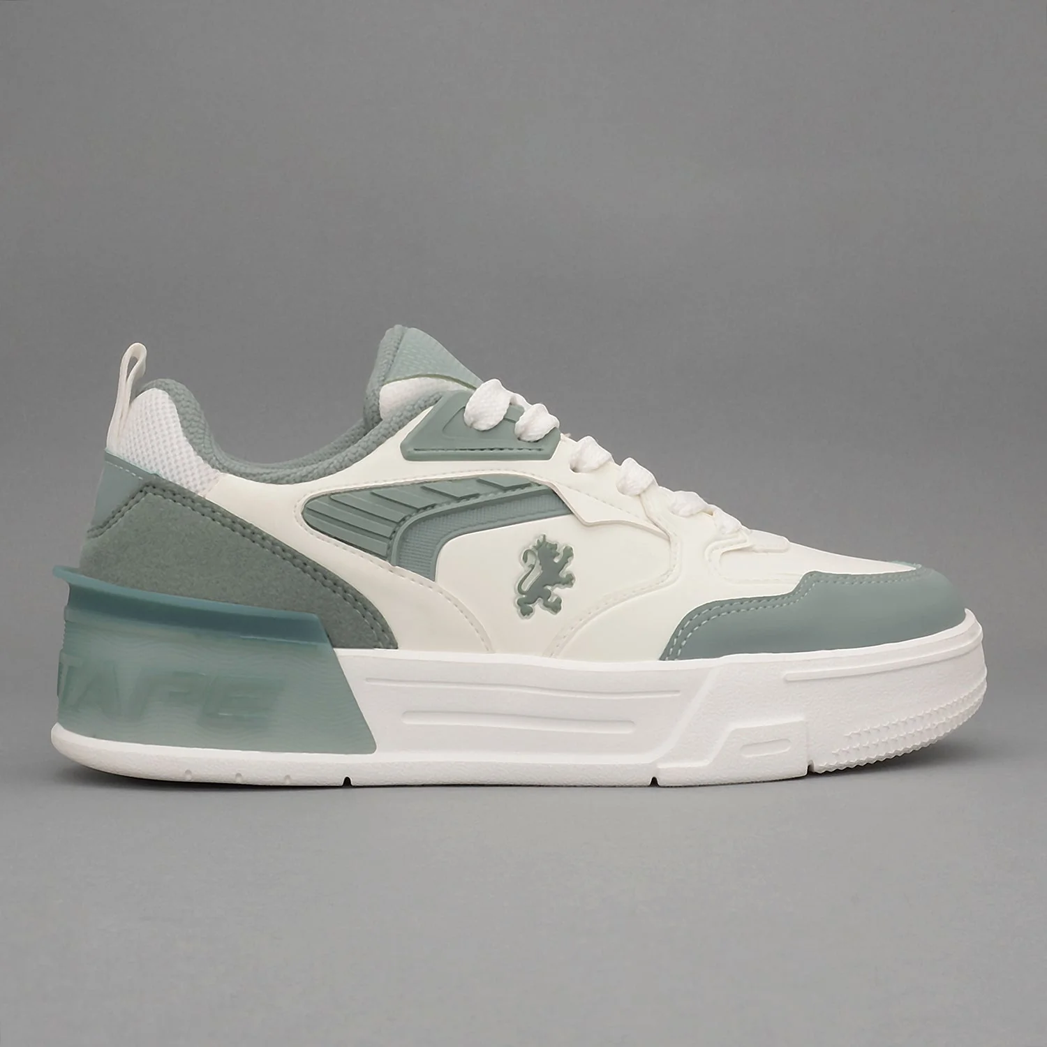 Teal and White  Sneakers for Women - Image 2