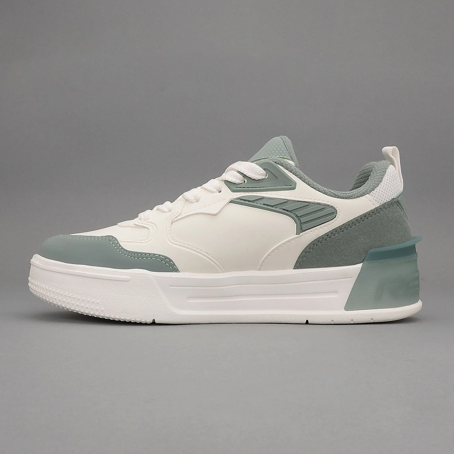 Teal and White  Sneakers for Women - Image 3